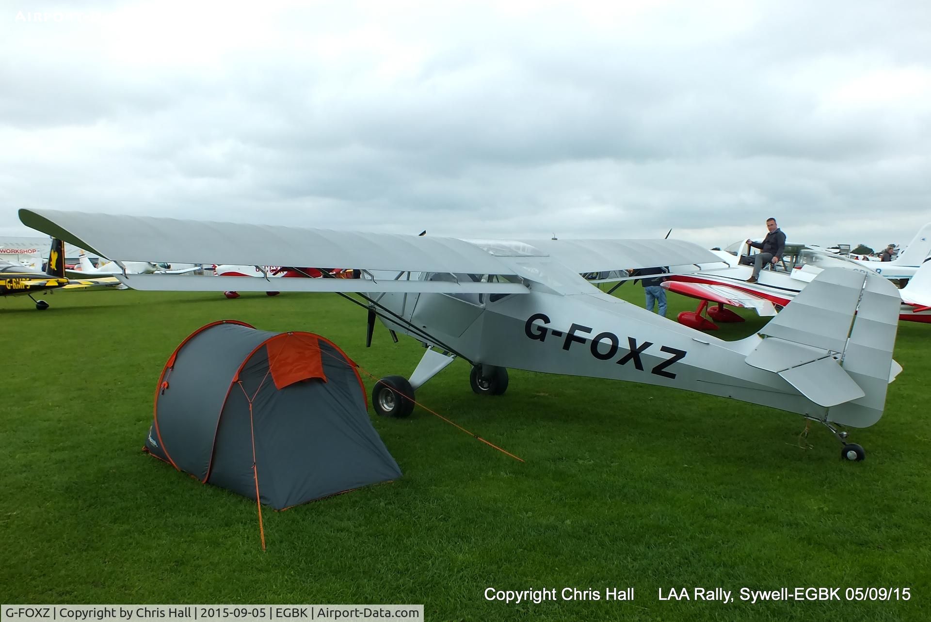 G-FOXZ, 2004 Denney Kitfox C/N PFA 172-11834, at the LAA Rally 2015, Sywell