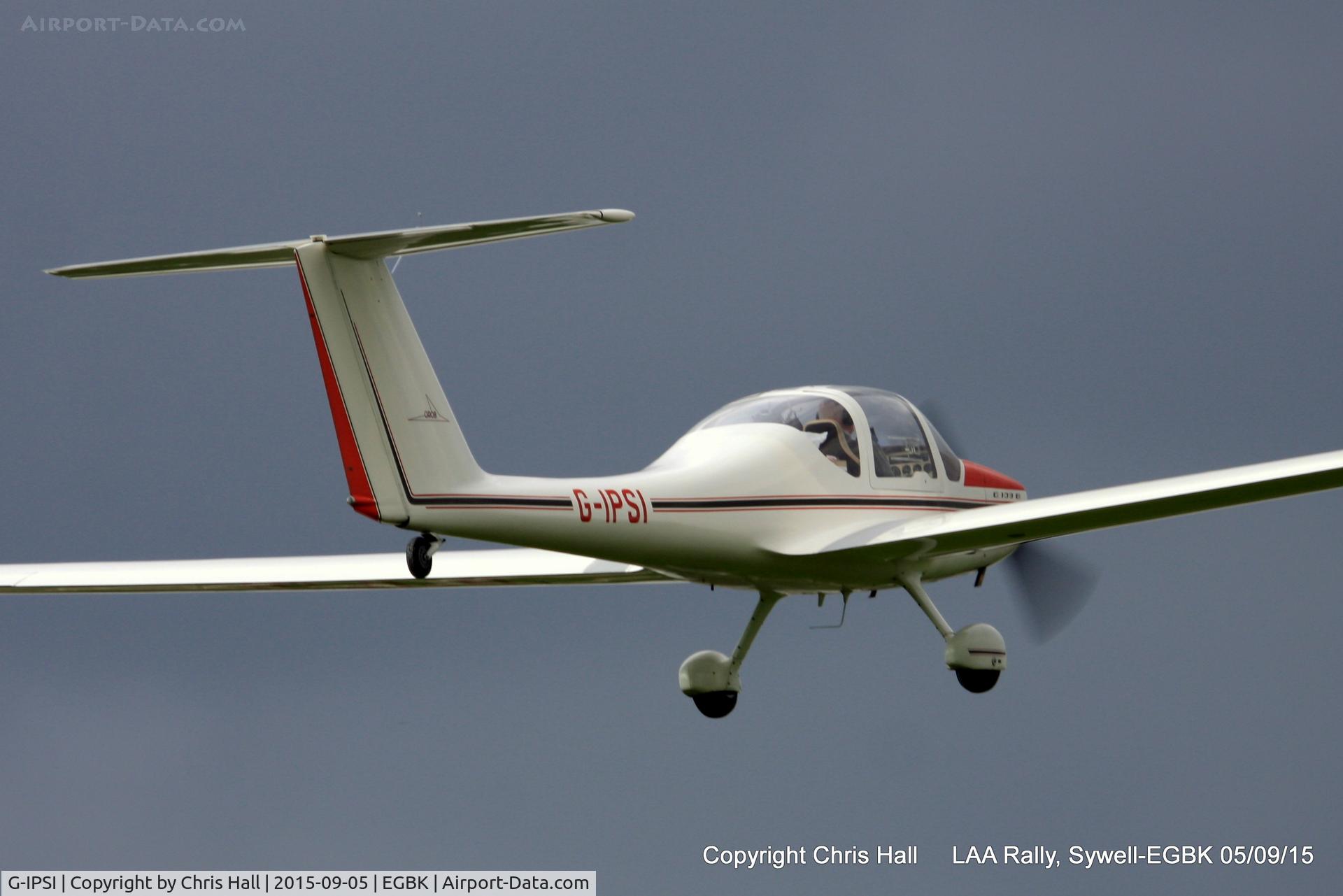 G-IPSI, 1986 Grob G-109B C/N 6425, at the LAA Rally 2015, Sywell