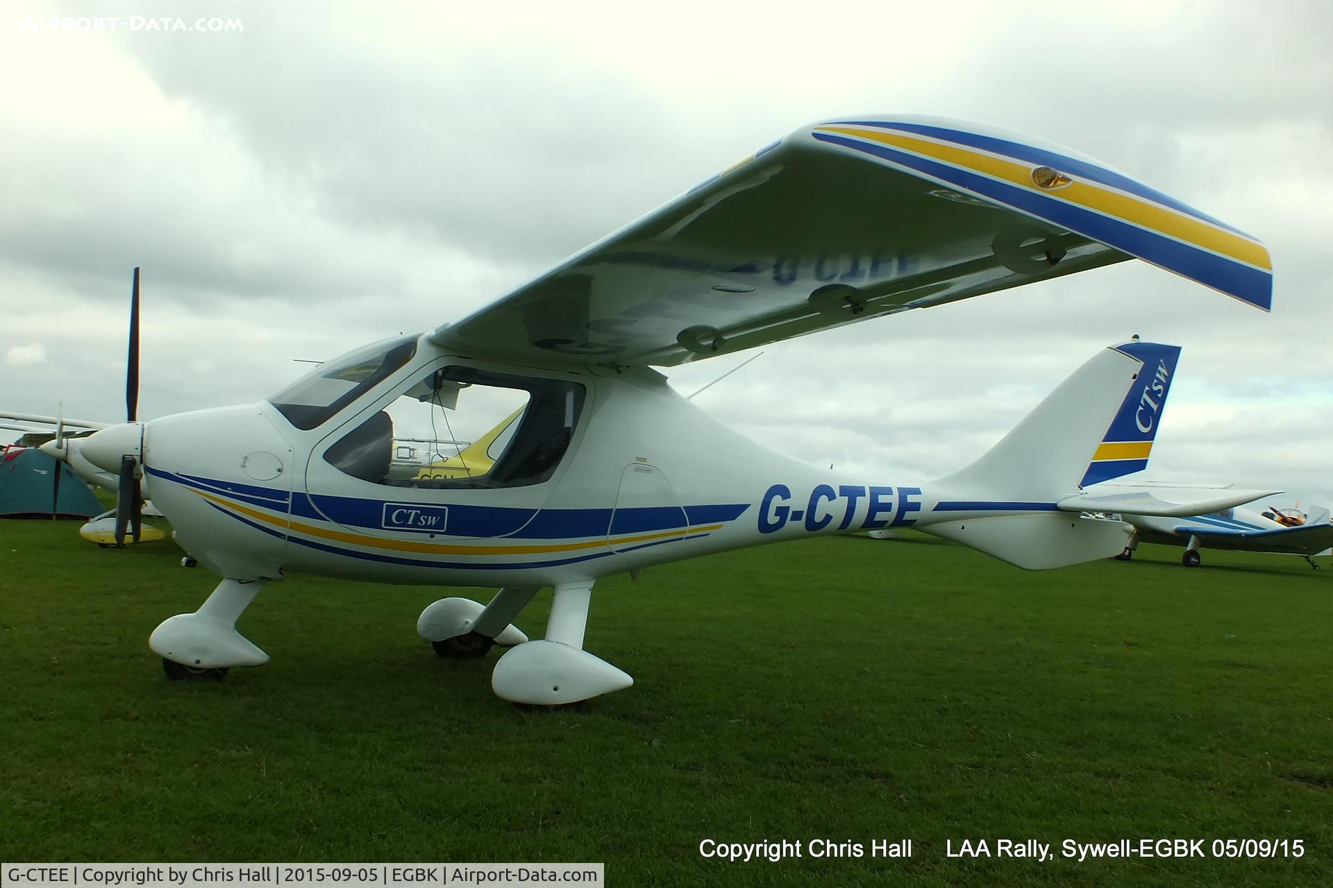 G-CTEE, 2007 Flight Design CTSW C/N 8269, at the LAA Rally 2015, Sywell