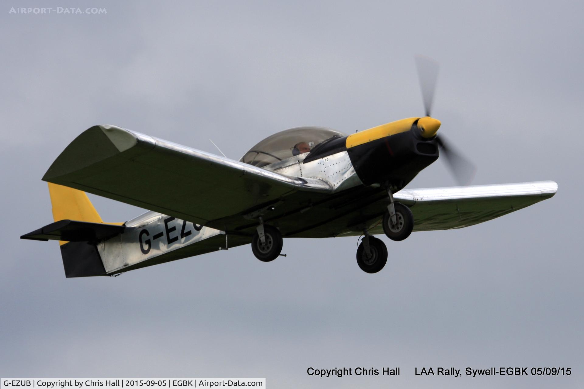 G-EZUB, 2004 Zenair CH-601 HD Zodiac C/N PFA 162-12765, at the LAA Rally 2015, Sywell