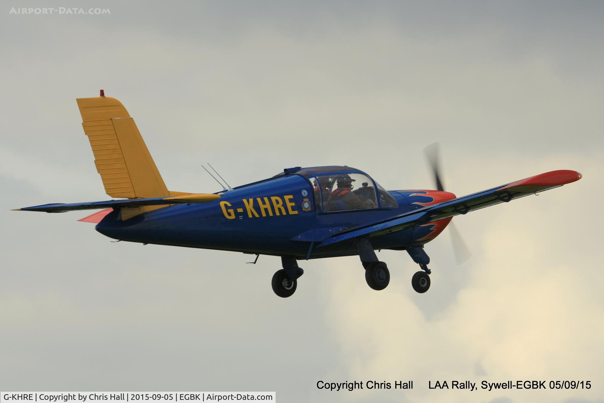G-KHRE, 1979 Socata Rallye 150SV Garnement C/N 2931, at the LAA Rally 2015, Sywell