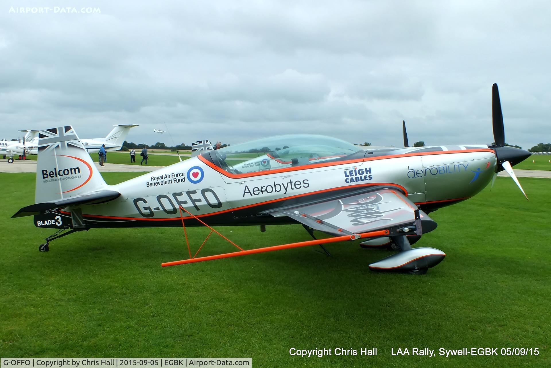 G-OFFO, 2006 Extra EA-300/L C/N 1226, at the LAA Rally 2015, Sywell
