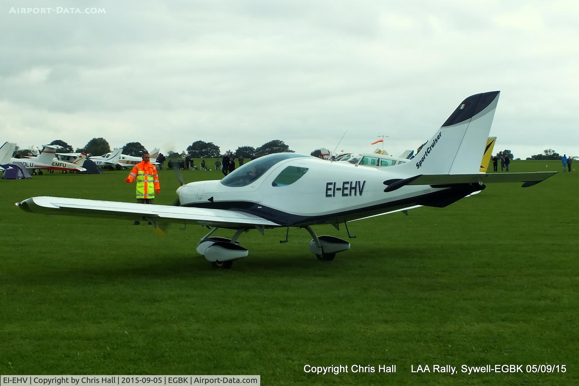 EI-EHV, 2009 CZAW SportCrusier C/N OC4092, at the LAA Rally 2015, Sywell