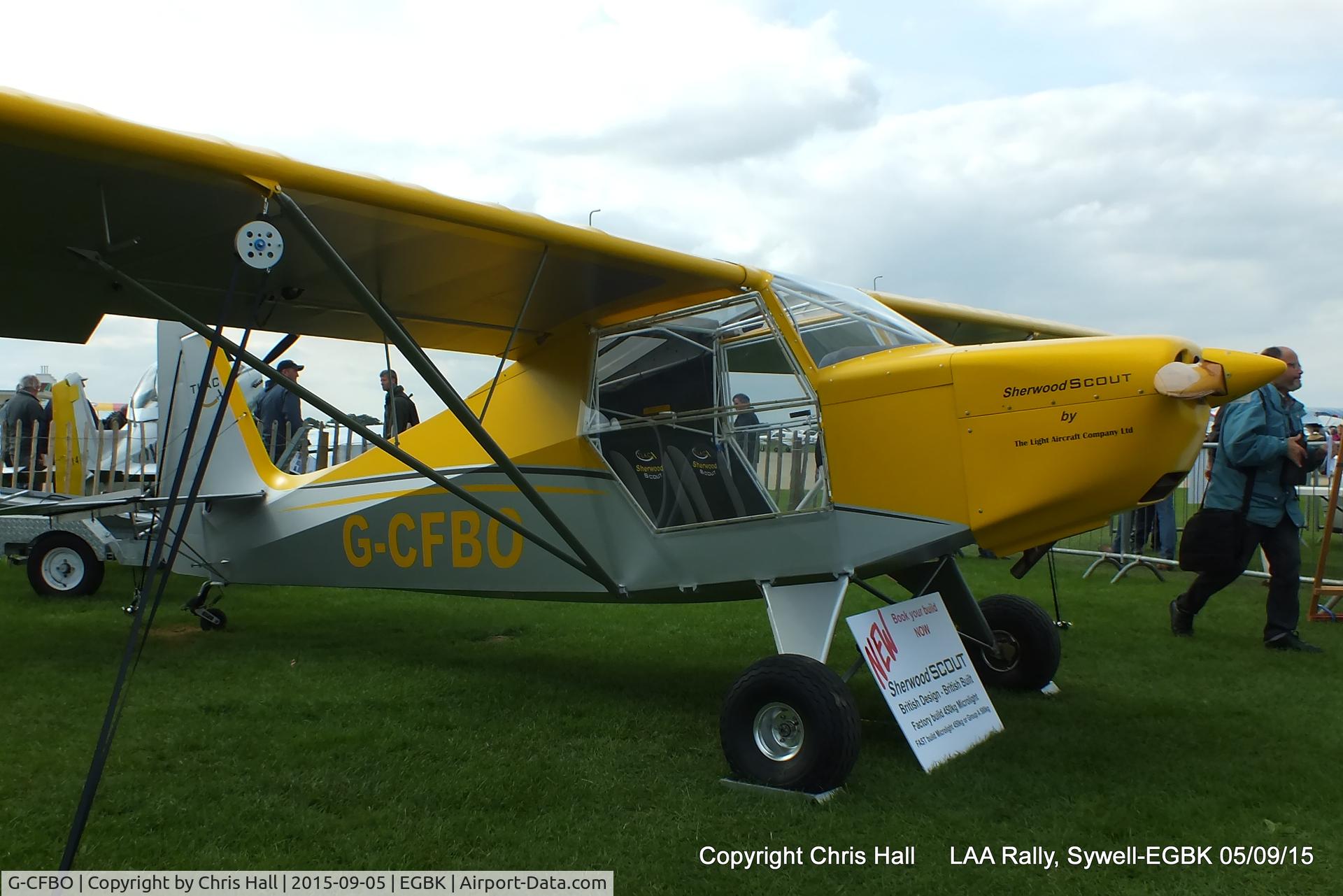 G-CFBO, 2007 Just Aircraft Escapade C/N BMAA/HB/538, at the LAA Rally 2015, Sywell