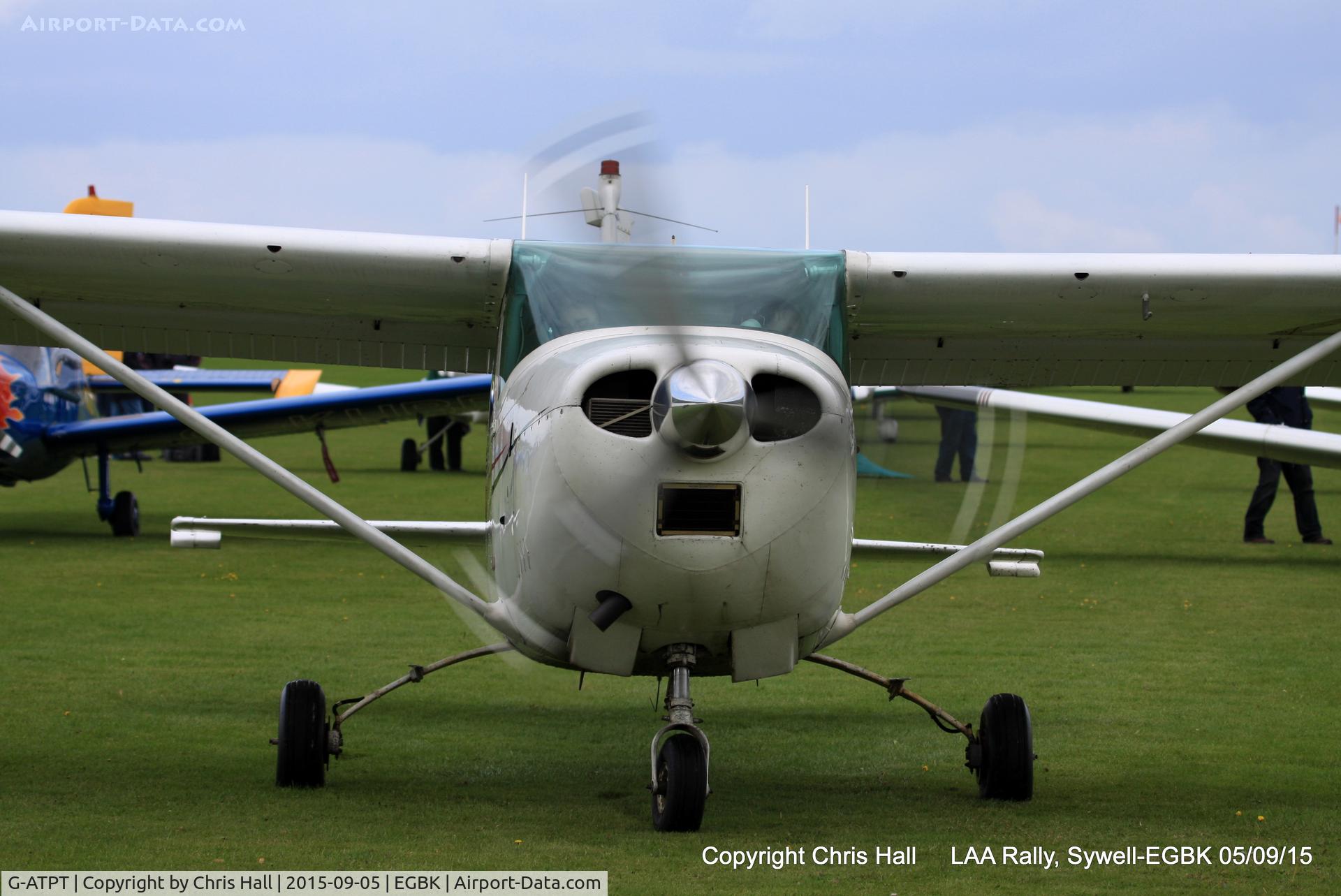 G-ATPT, 1966 Cessna 182J Skylane C/N 182-57056, at the LAA Rally 2015, Sywell