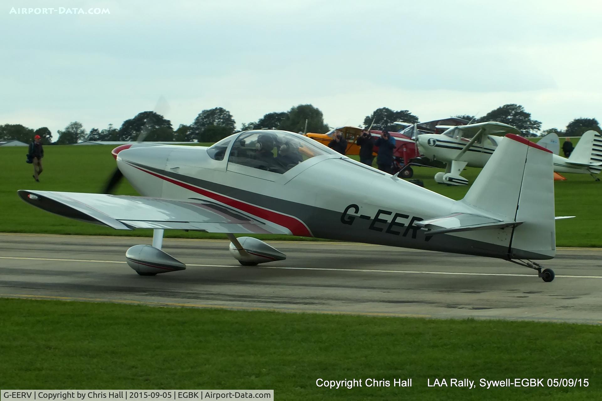 G-EERV, 2002 Vans RV-6 C/N PFA 181A-13381, at the LAA Rally 2015, Sywell
