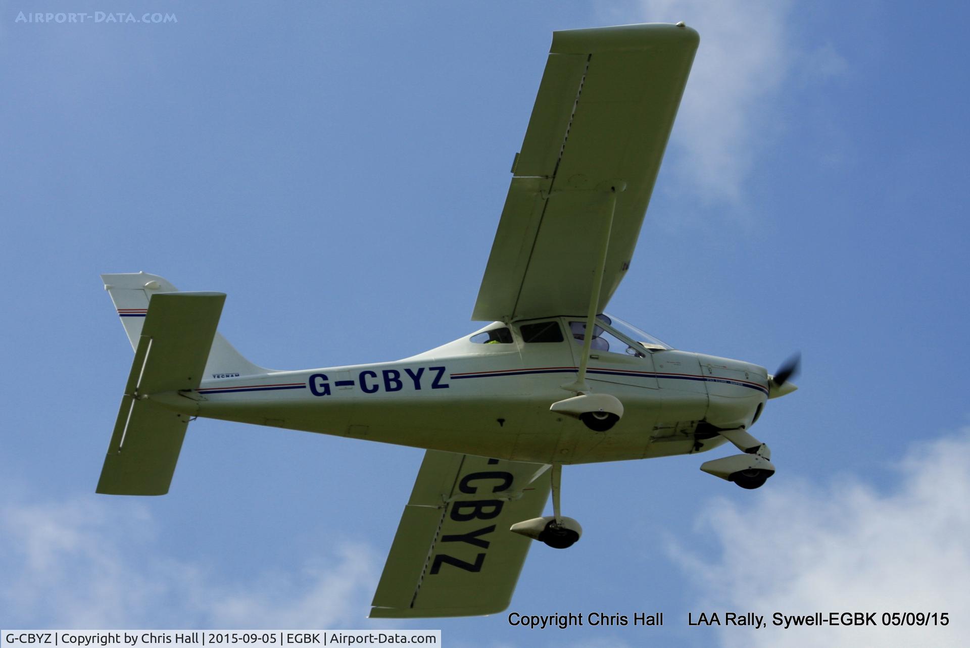 G-CBYZ, 2003 Tecnam P-92EA Echo Super C/N PFA 318A-13984, at the LAA Rally 2015, Sywell