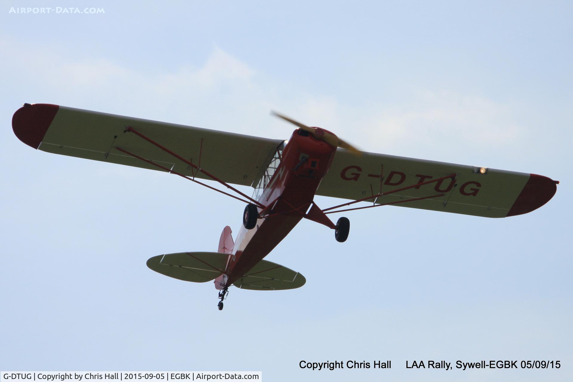 G-DTUG, 2004 Wag-Aero Super Sport C/N PFA 108-14026, at the LAA Rally 2015, Sywell