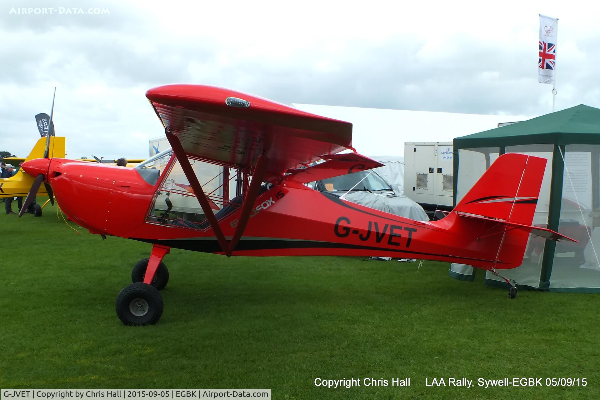 G-JVET, 2014 Eurofox 912(S) C/N LAA 376-15286, at the LAA Rally 2015, Sywell