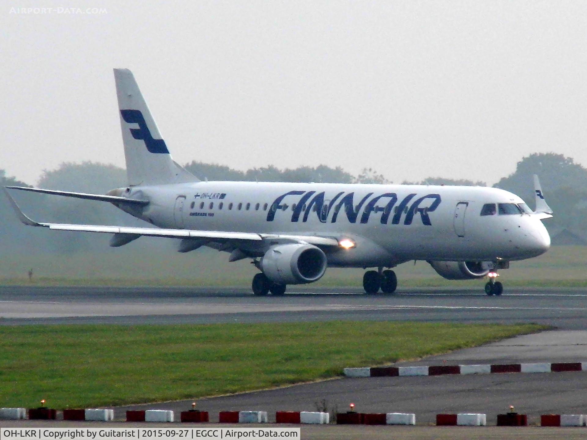 OH-LKR, 2011 Embraer 190LR (ERJ-190-100LR) C/N 19000436, At Manchester