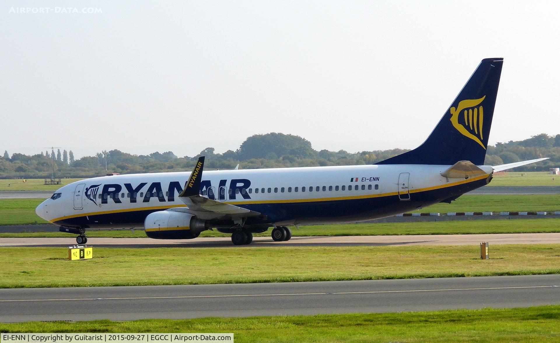EI-ENN, 2010 Boeing 737-8AS C/N 35036, At Manchester