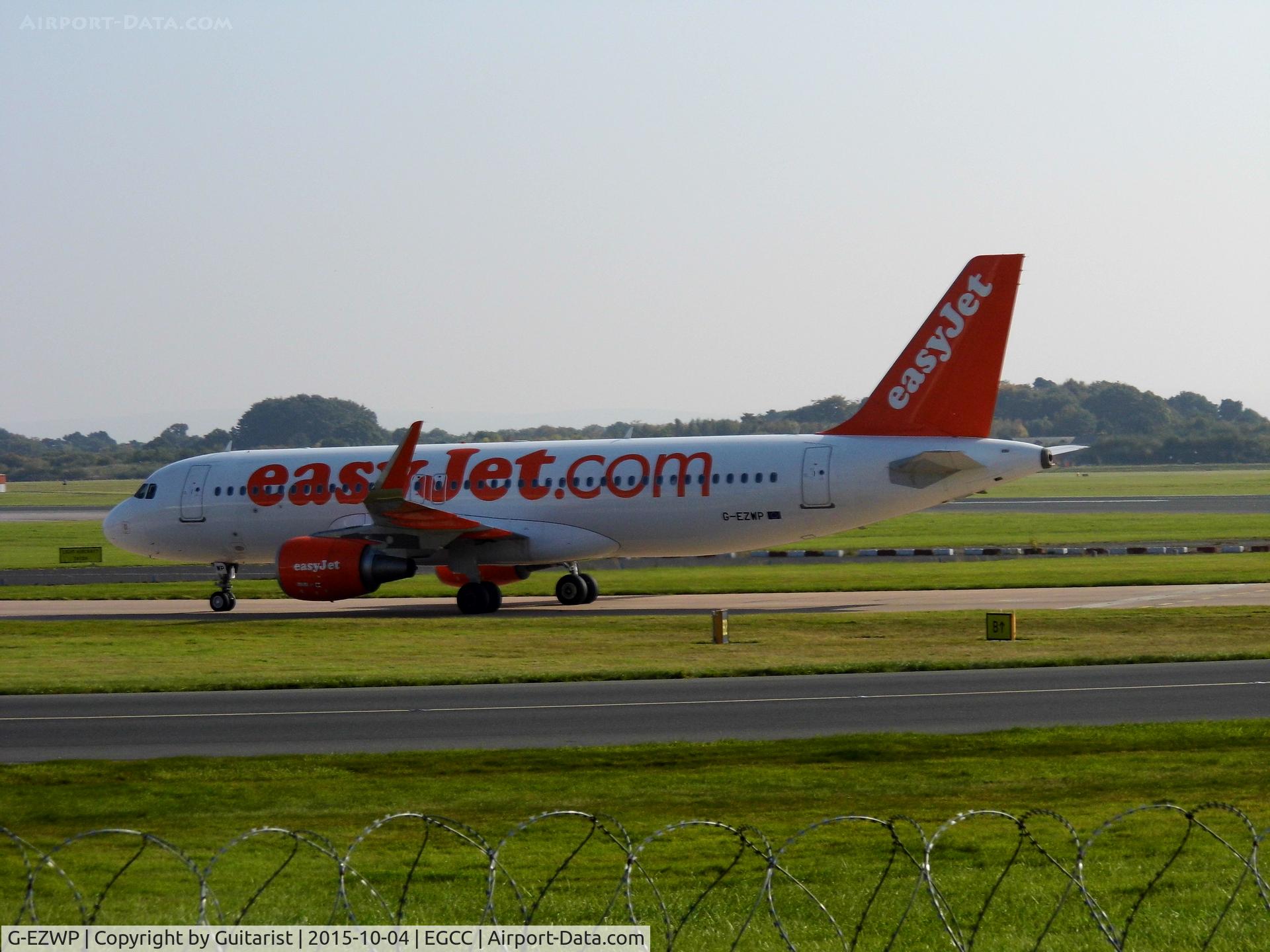 G-EZWP, 2013 Airbus A320-214 C/N 5927, At Manchester