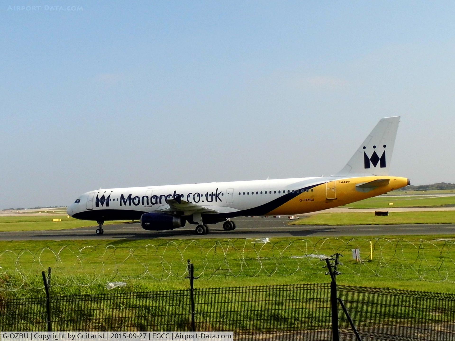 G-OZBU, 2008 Airbus A321-231 C/N 3575, At Manchester