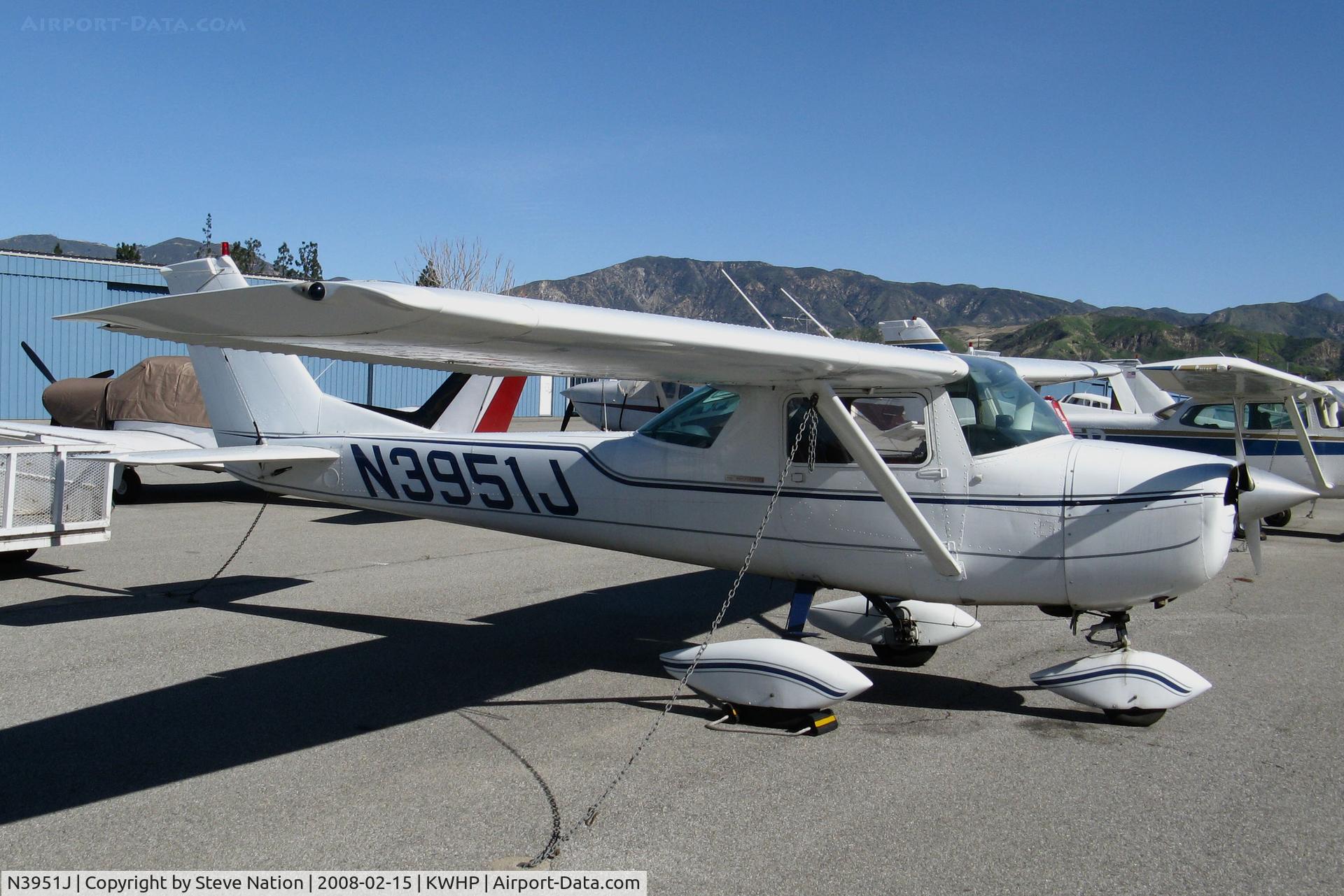 N3951J, 1966 Cessna 150G C/N 15065251, Locally-owned 1966 Cessna 150G @ Whiteman Airport, Pacoima, CA