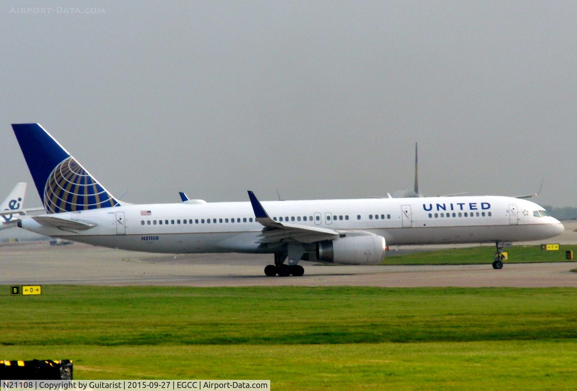 N21108, 1994 Boeing 757-224 C/N 27298, At Manchester