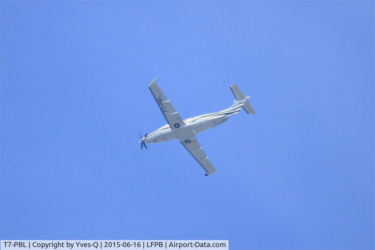 T7-PBL, 2010 Pilatus PC-12/47E C/N 1205, Pilatus PC-12-47E, flight over Paris-Le Bourget airport (LFPB-LBG)