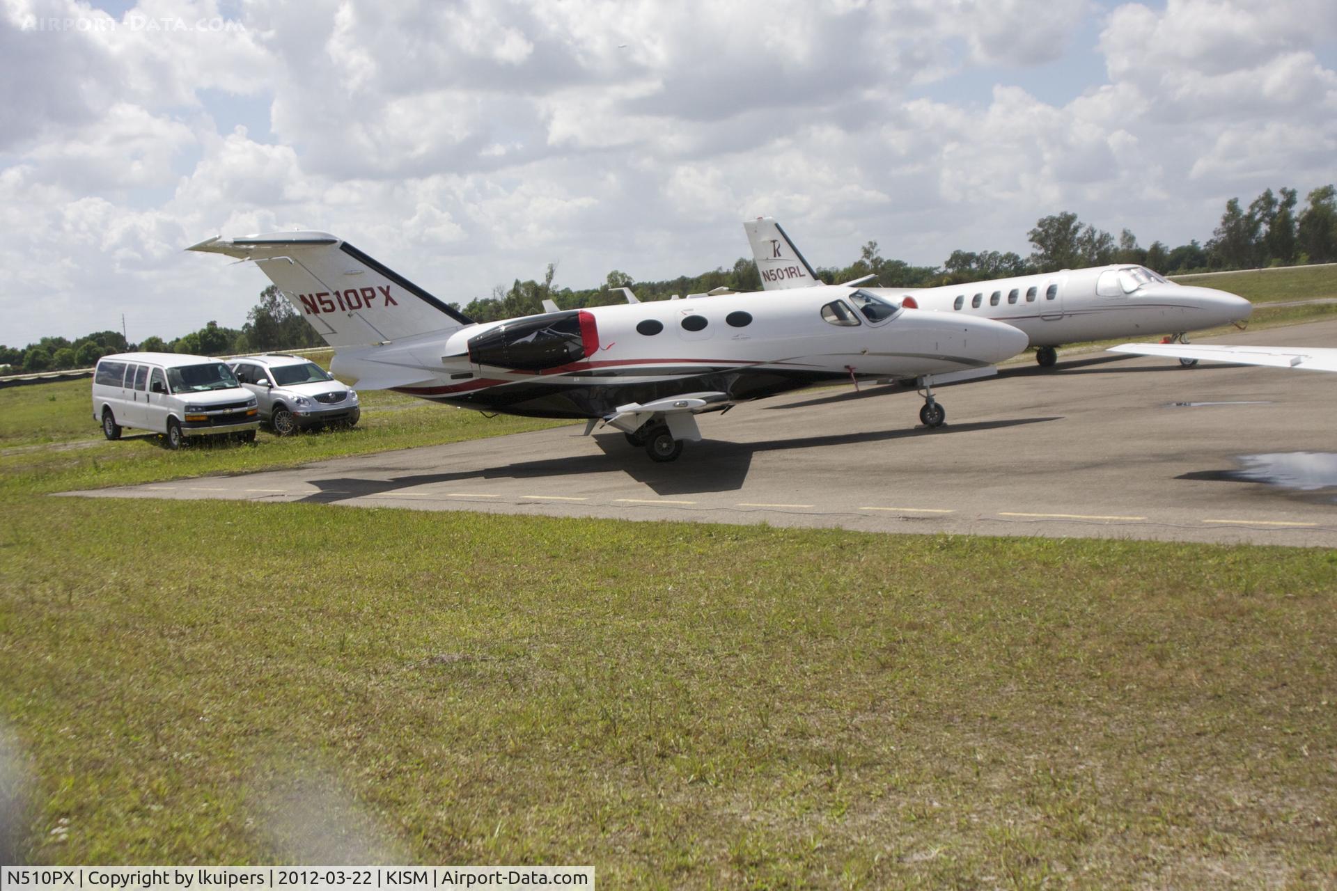 N510PX, 2011 Cessna 510 Citation Mustang C/N 510-0359, At Kissimmee Airport