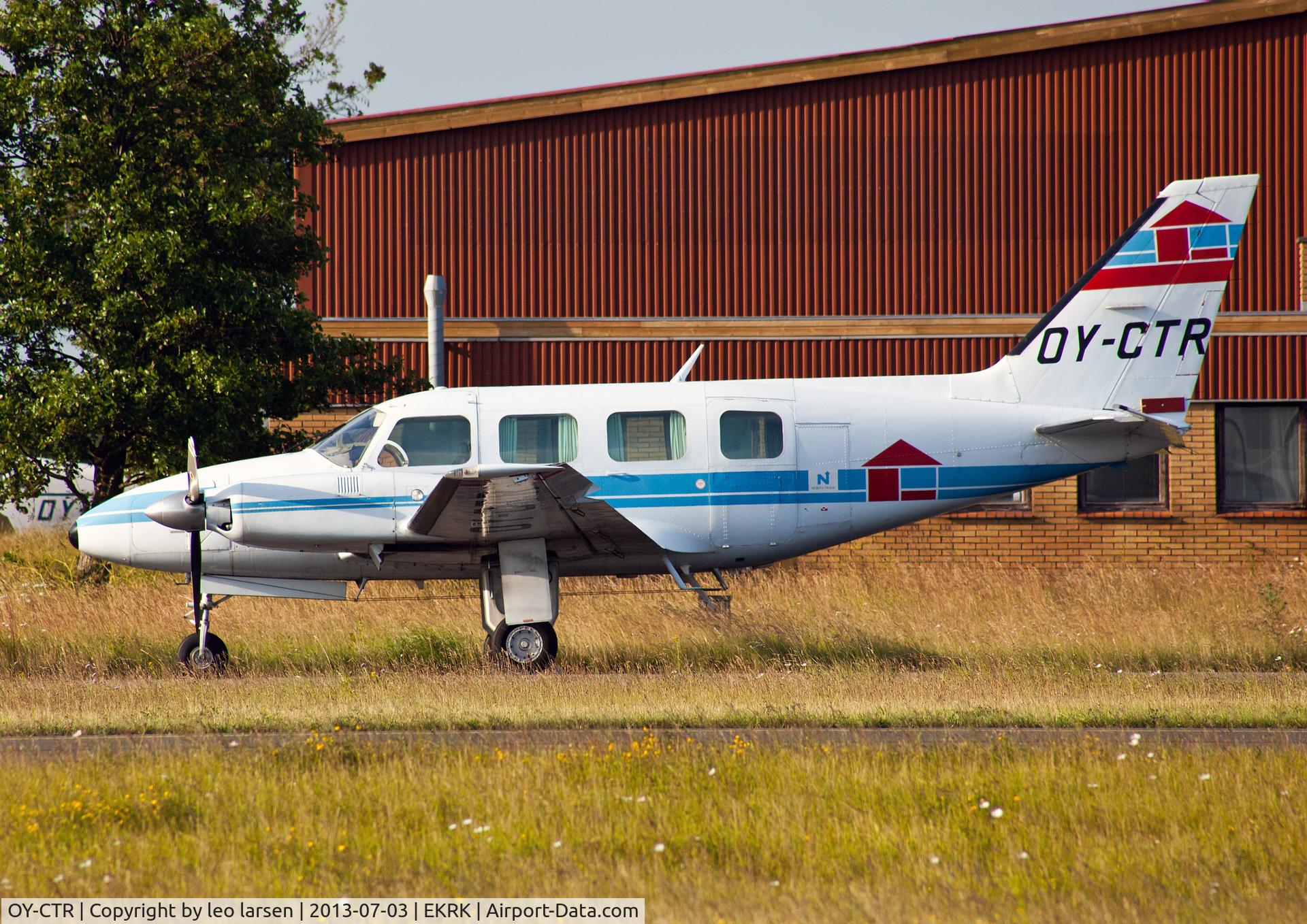 OY-CTR, 1980 Piper PA-31 (Navajo) C/N 31-8012066, Roskilde RKE 3.7.13