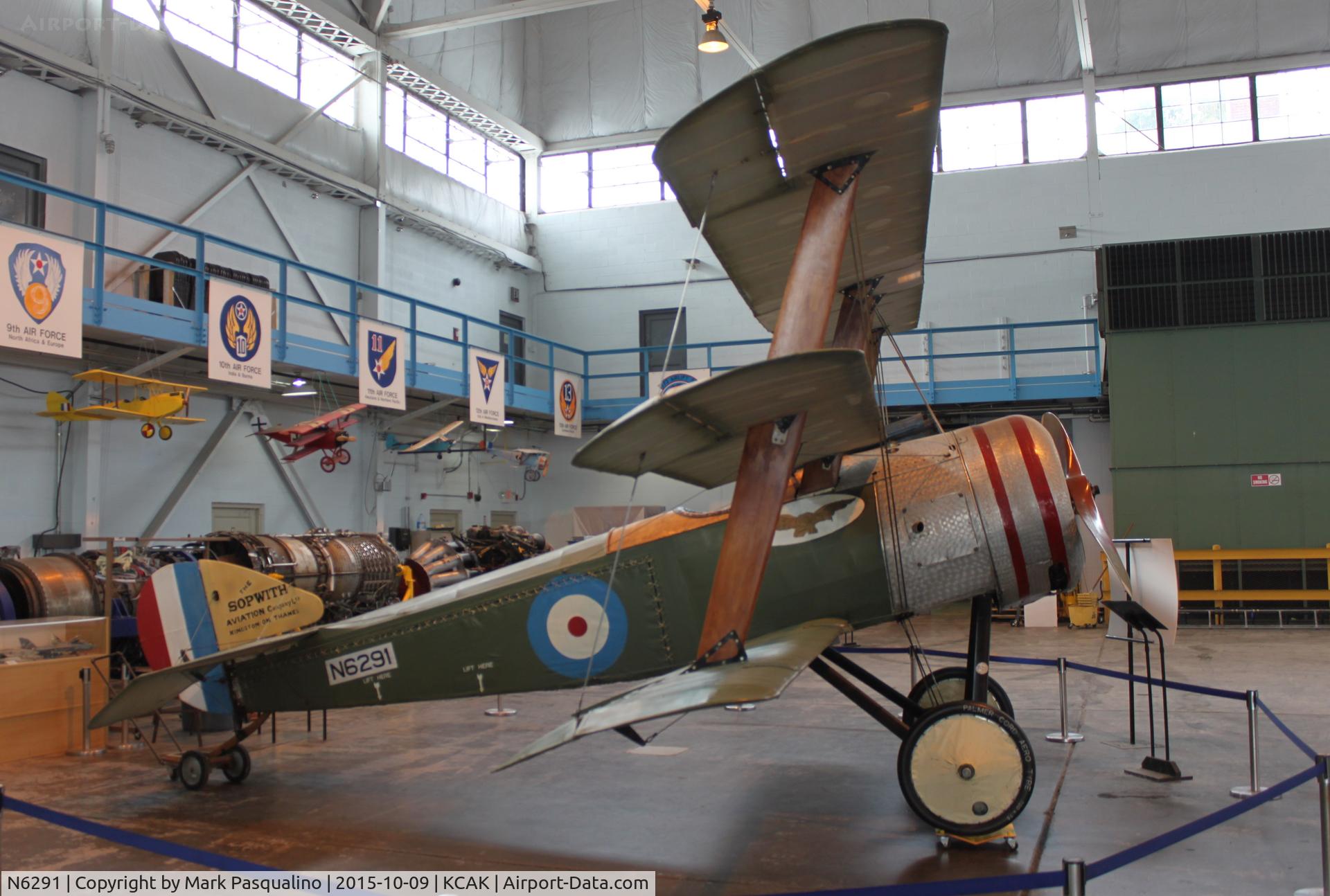 N6291, 1989 Sopwith Triplane Replica C/N 001, Sopwith Triplane Replica