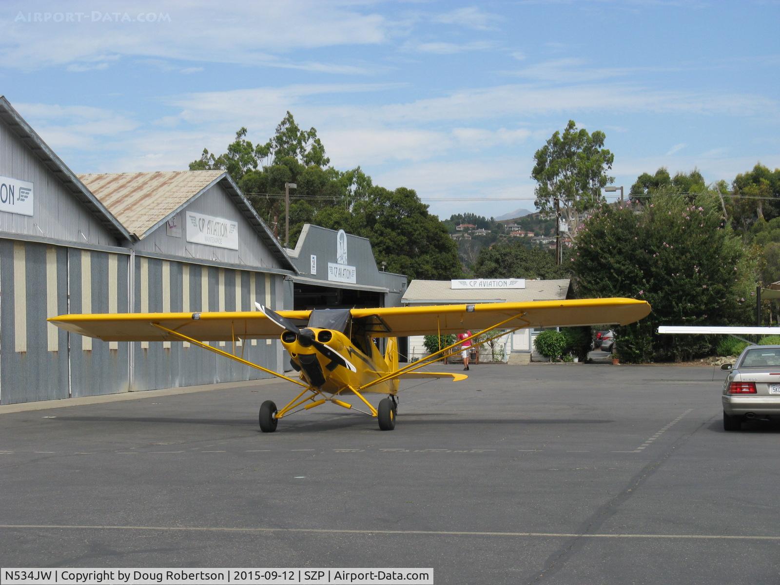 N534JW, 2015 Cub Crafters CC11-160 Carbon Cub SS C/N CC11-00381, 2015 CUBCRAFTERS CC11-160, TITAN OX-340CC 160 Hp for takeoff, less Hp continuous. This engine lighter than the previous derated Lycoming O-360. Registered S-LSA.