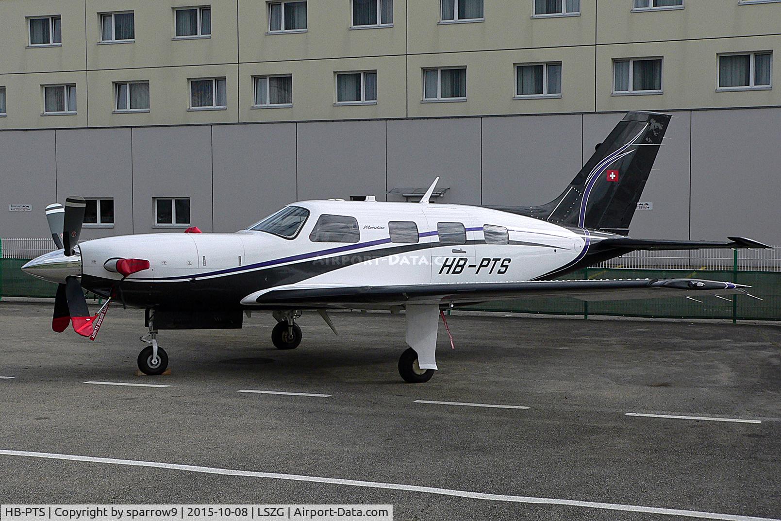 HB-PTS, 2011 Piper PA-46-500TP Malibu Meridian C/N 4697469, A rather new addition to the Swiss register. HB-registered from 2015-07-01 until 2019-10-02.