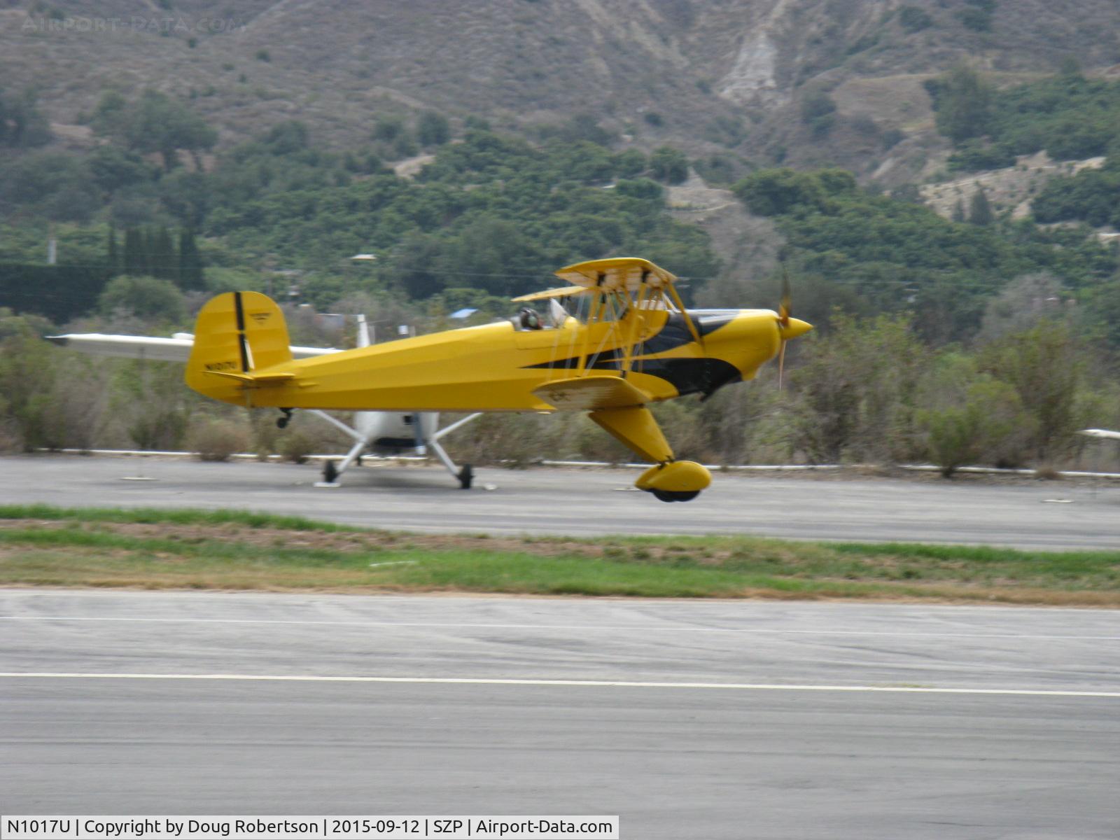 N1017U, 1939 CASA 1-131 Jungmann C/N E3B-435, 1939 Bucker JUNGMANN C.A.S.A. 1.131, Lycoming O-360 180 Hp upgrade, landing Rwy 22L grass