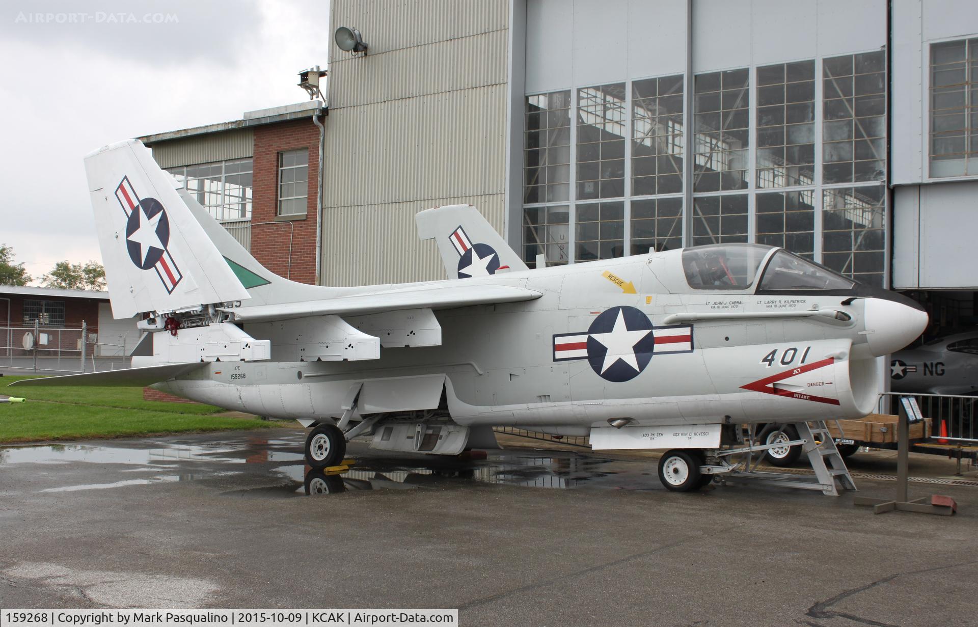159268, LTV A-7E Corsair II C/N E-406, A-7E-14-CV