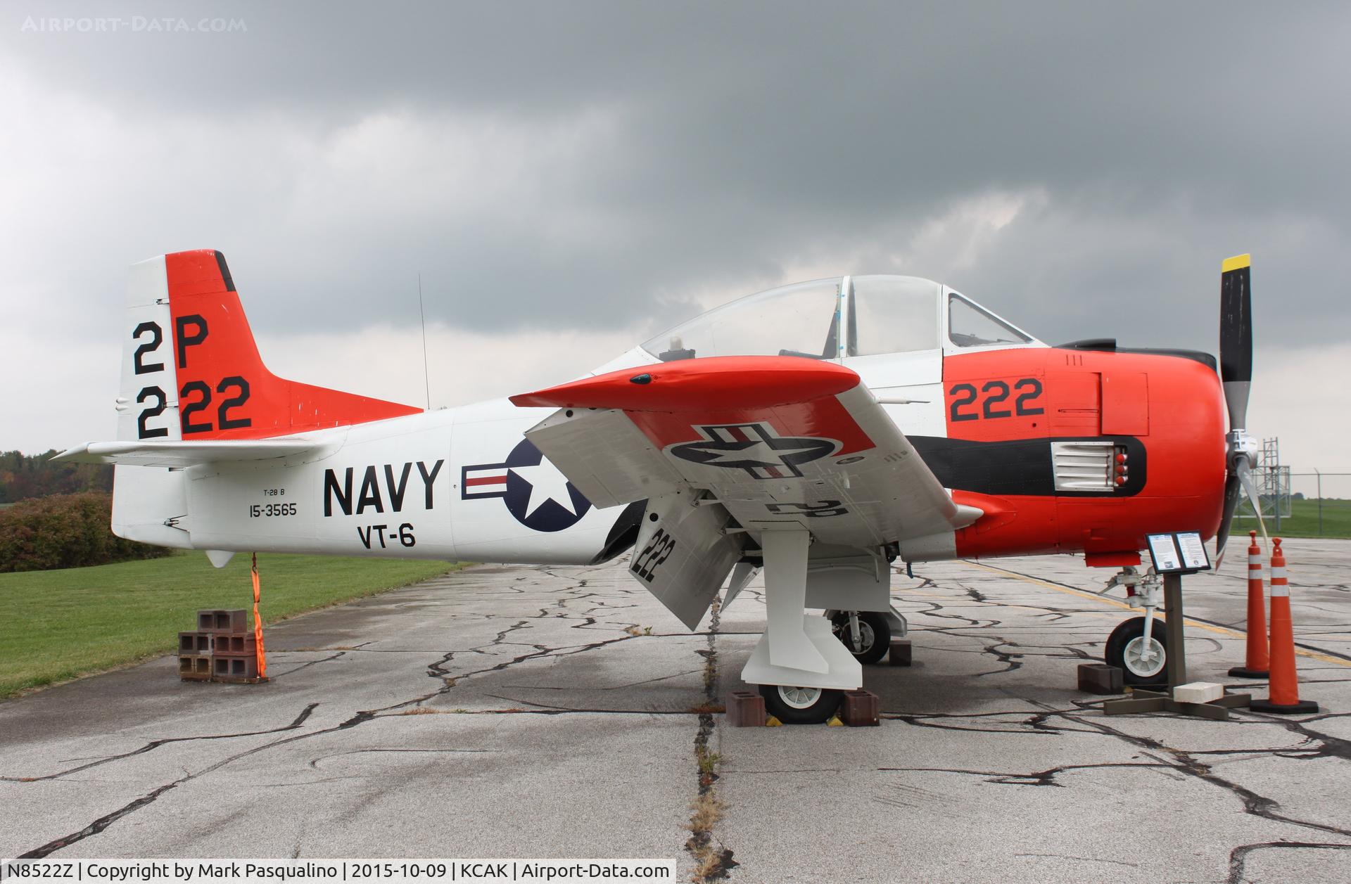 N8522Z, 1951 North American T-28A Trojan C/N 174-103, North American T-28A