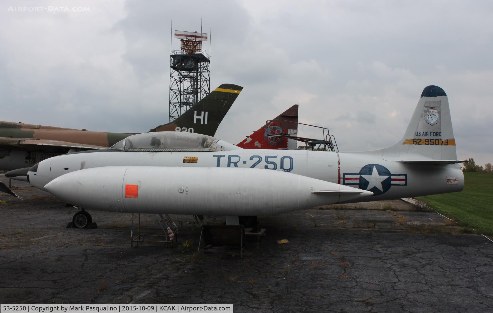 53-5250, 1953 Lockheed T-33A-1-LO Shooting Star C/N 580-8589, Lockheed T-33A