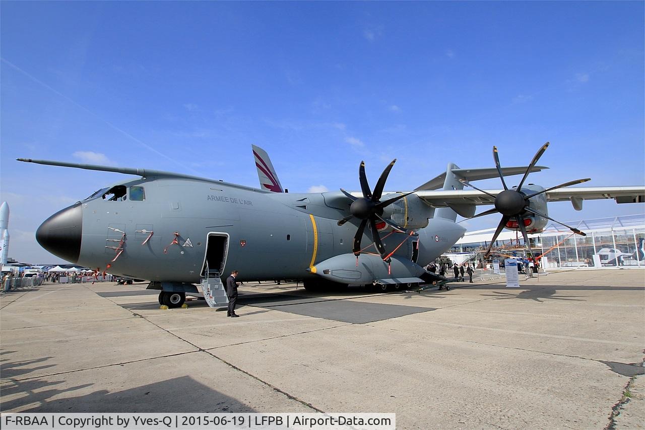 F-RBAA, 2013 Airbus A400M Atlas C/N 007, Airbus A400M Atlas, Static display, Paris-Le Bourget (LFPB-LBG) Air show 2015