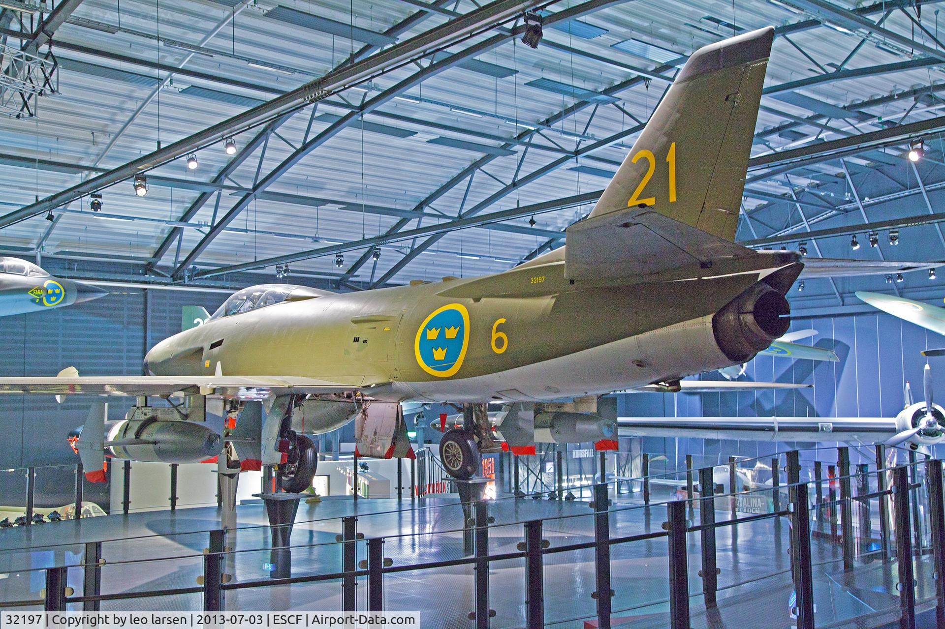 32197, Saab A32A Lansen C/N 32-197, Flygvapen Museum Linköping 3.7.13