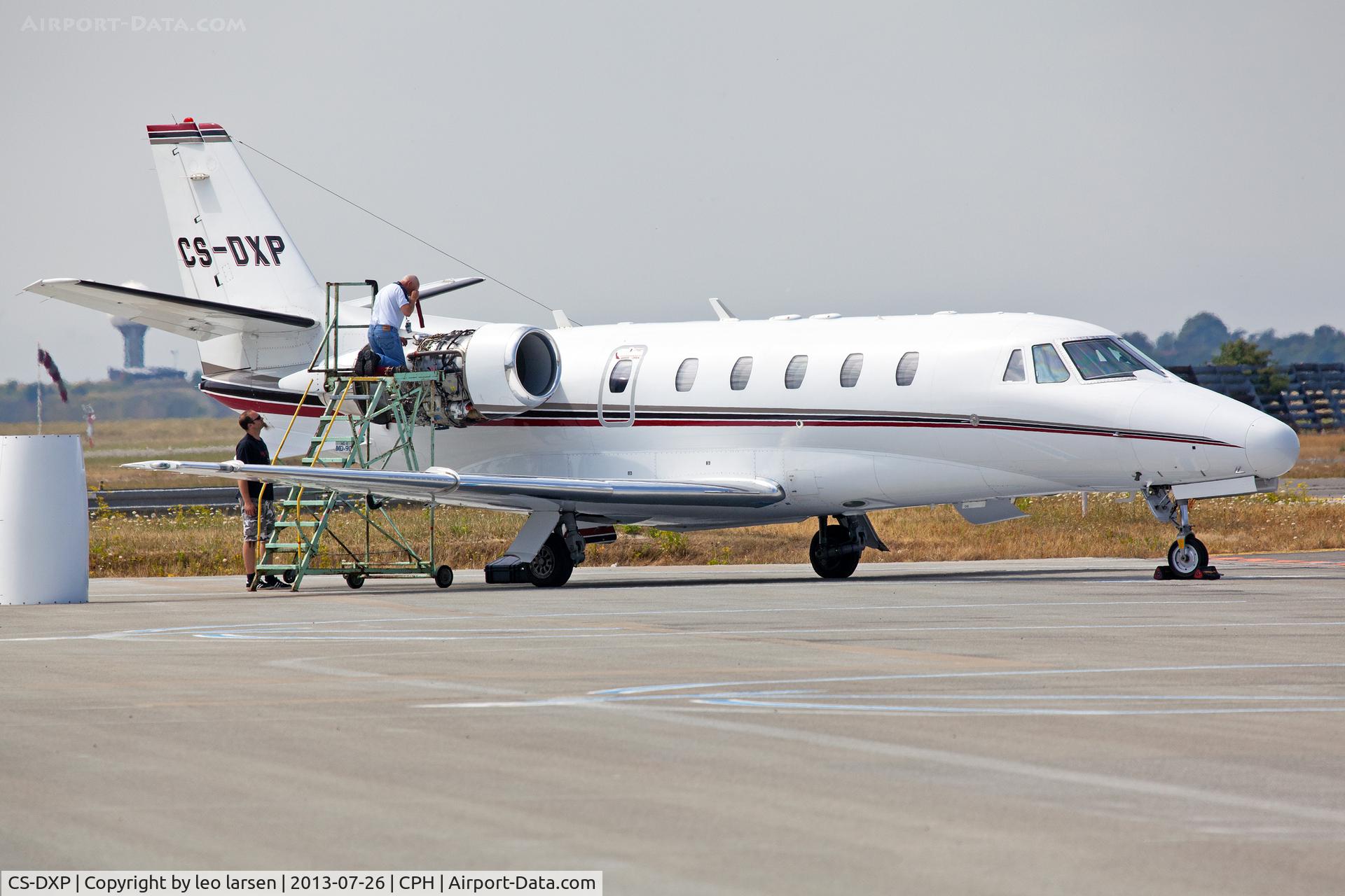 CS-DXP, 2007 Cessna 560XL Citation XLS C/N 560-5702, Copenhagen 26.7.13