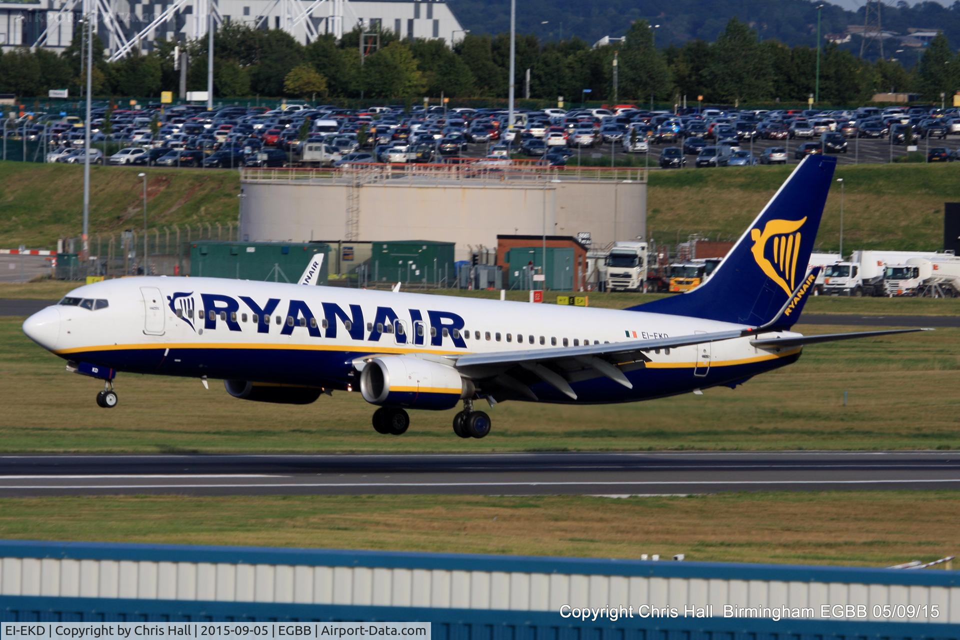 EI-EKD, 2010 Boeing 737-8AS C/N 35024, Ryanair