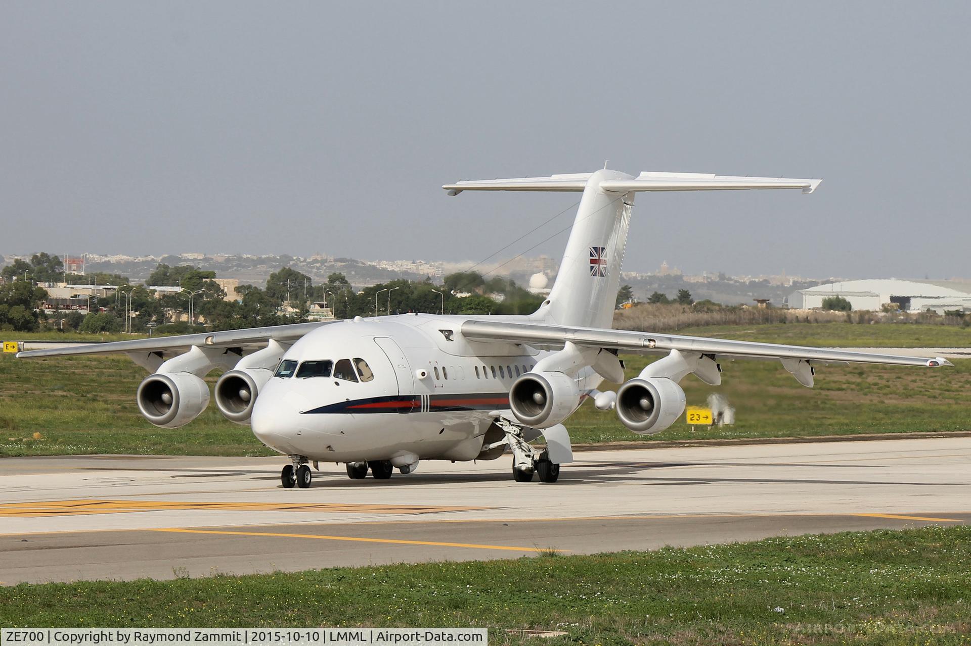 ZE700, 1984 British Aerospace BAe.146-100 CC.2 C/N E1021, Bae146 CC2 ZE700 Royal Air Force