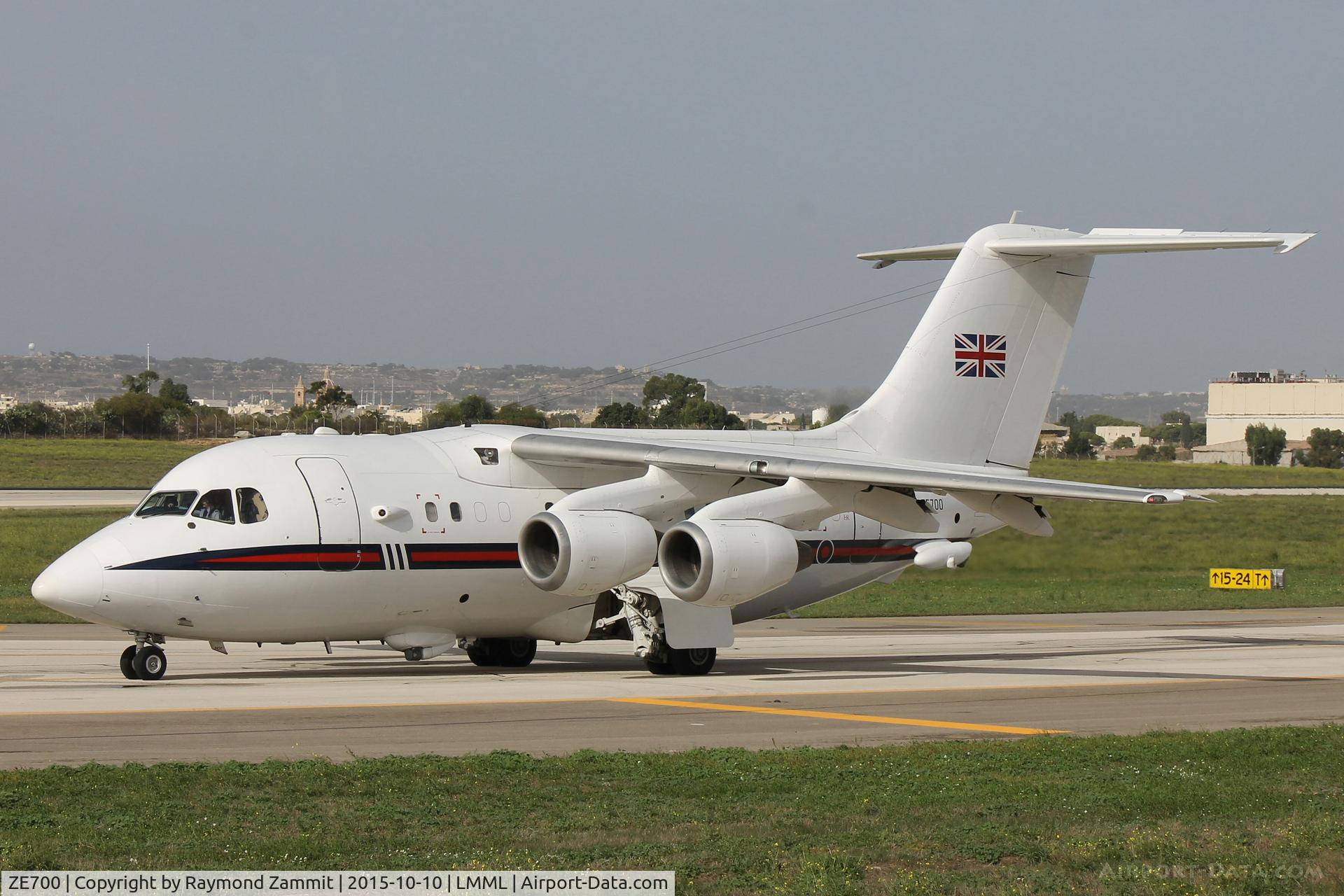 ZE700, 1984 British Aerospace BAe.146-100 CC.2 C/N E1021, Bae146 CC2 ZE700 Royal Air Force