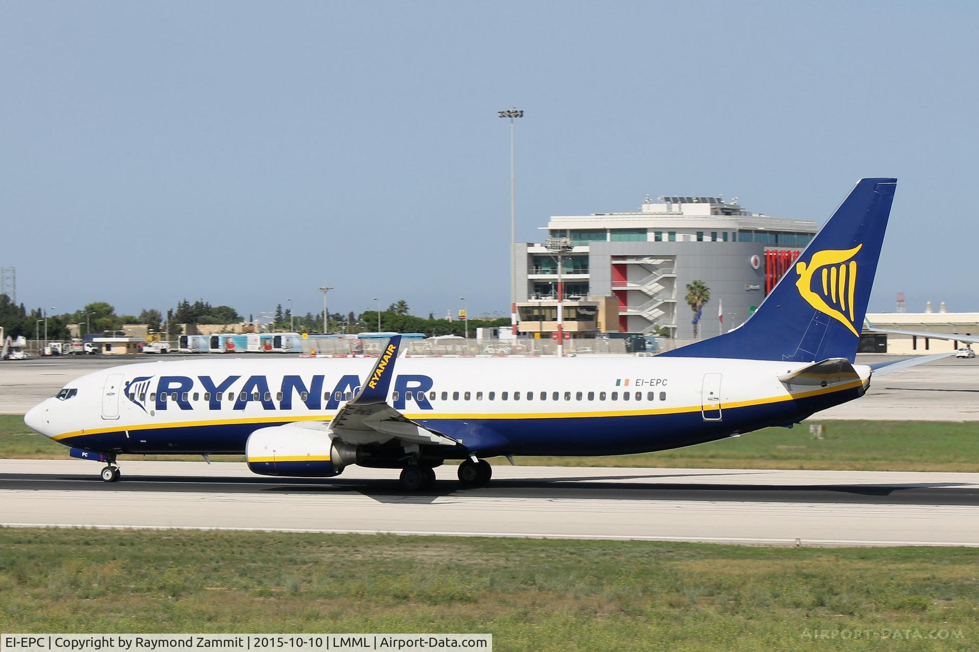 EI-EPC, 2011 Boeing 737-8AS C/N 40312, B737-800 EI-EPC Ryanair