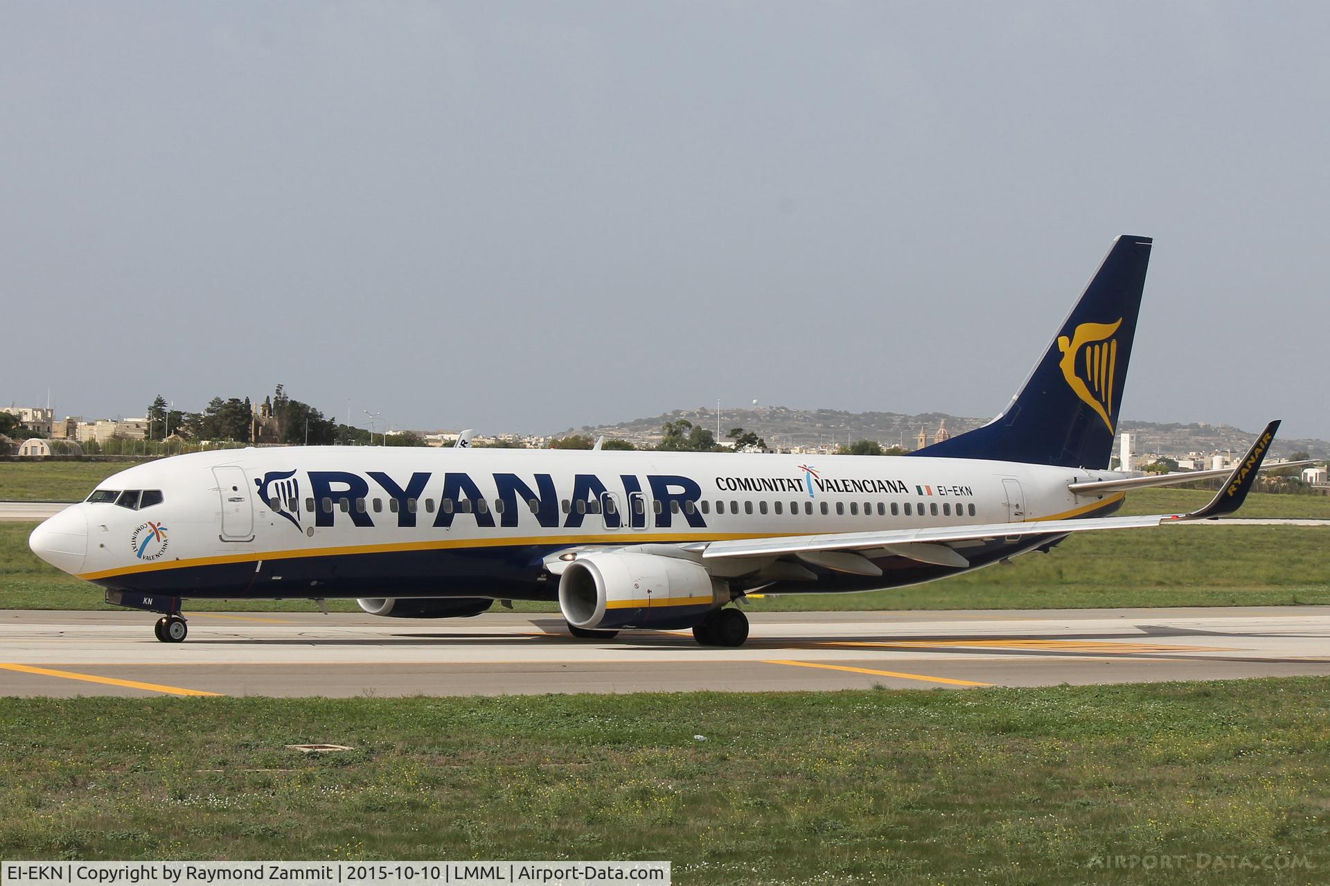 EI-EKN, 2010 Boeing 737-8AS C/N 35026, B737-800 EI-EKN Ryanair