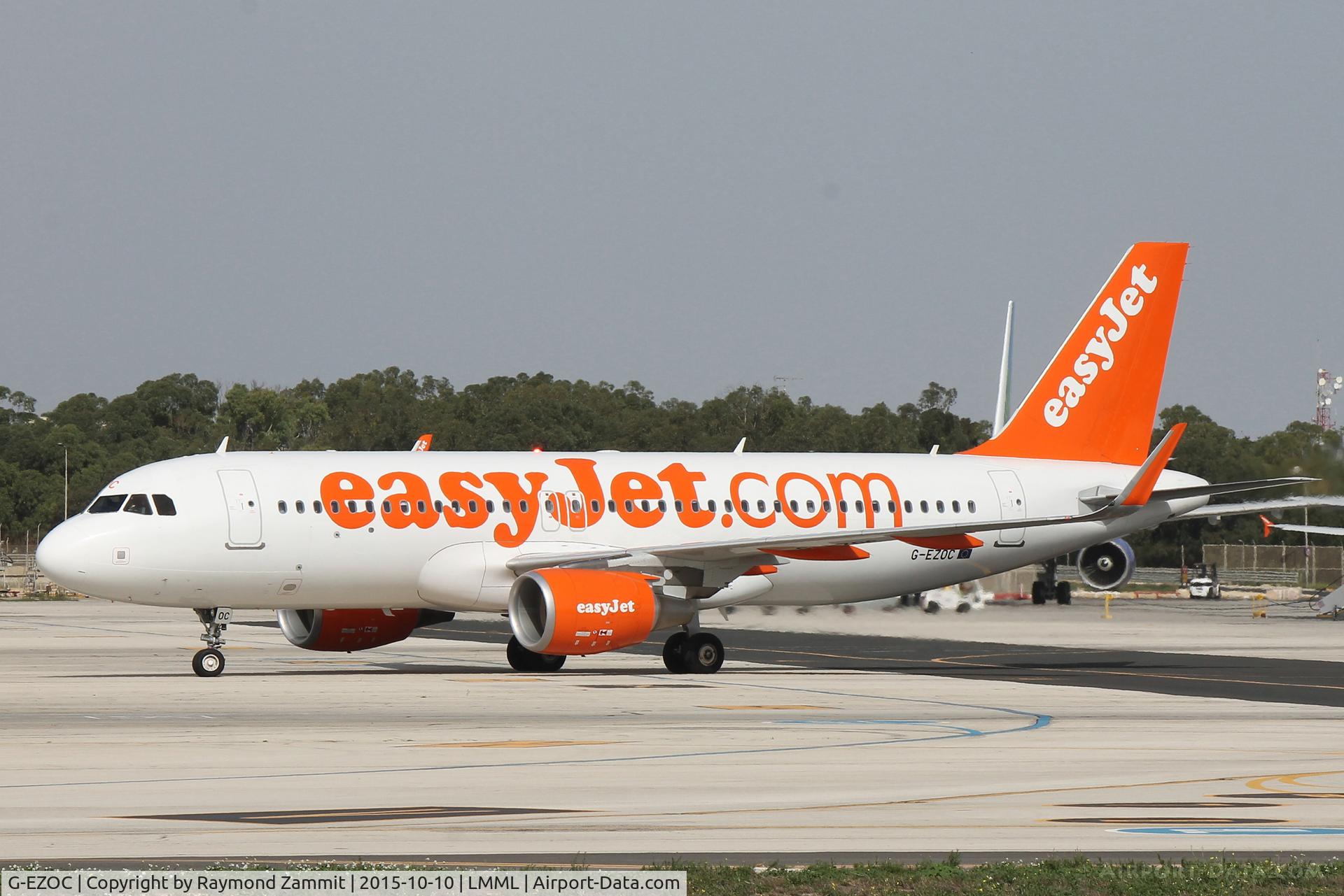 G-EZOC, 2015 Airbus A320-214 C/N 6485, A320 G-EZOC Easyjet