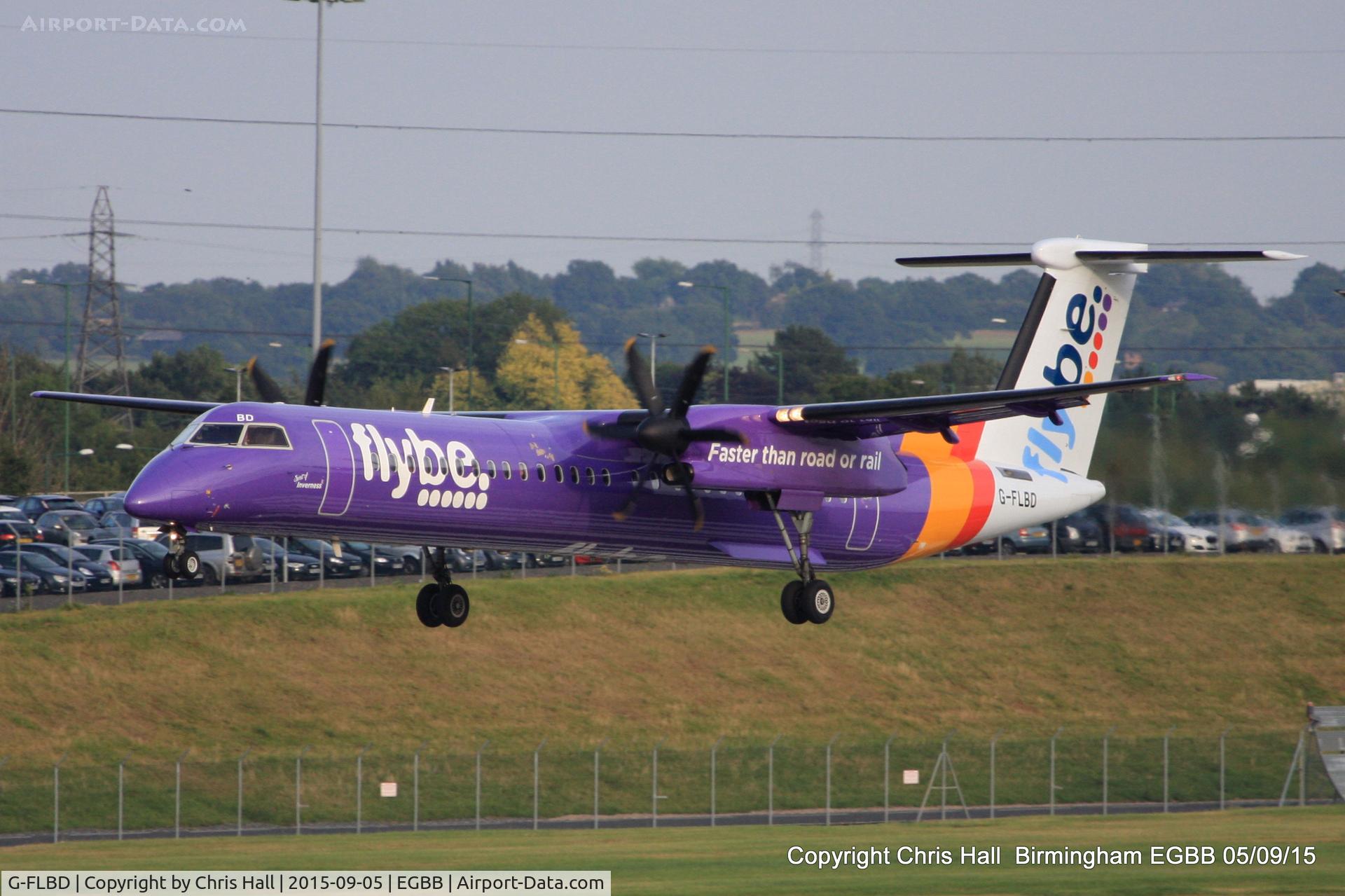 G-FLBD, 2009 De Havilland Canada DHC-8-402Q Dash 8 C/N 4259, flybe