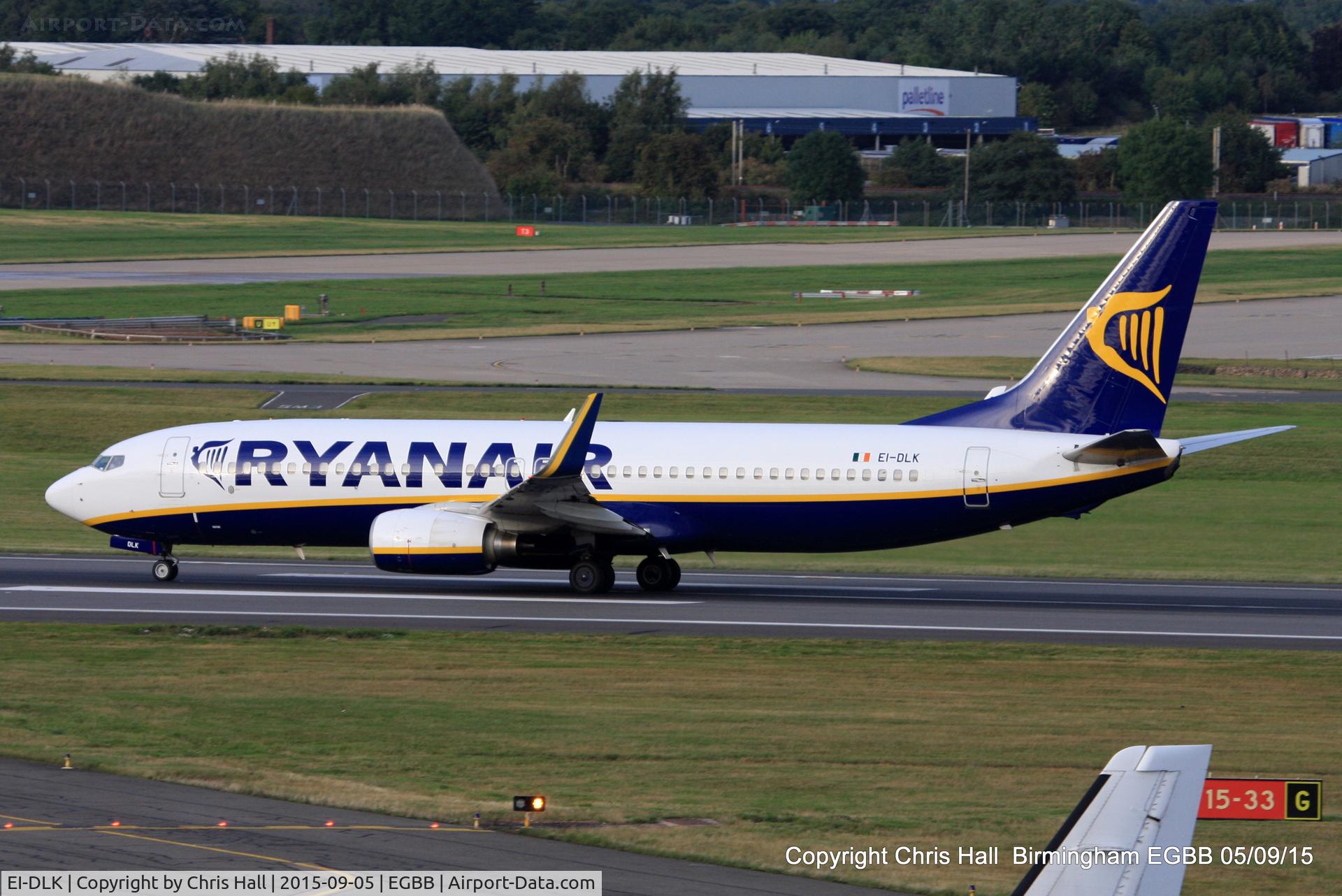 EI-DLK, 2006 Boeing 737-8AS C/N 33592, Ryanair