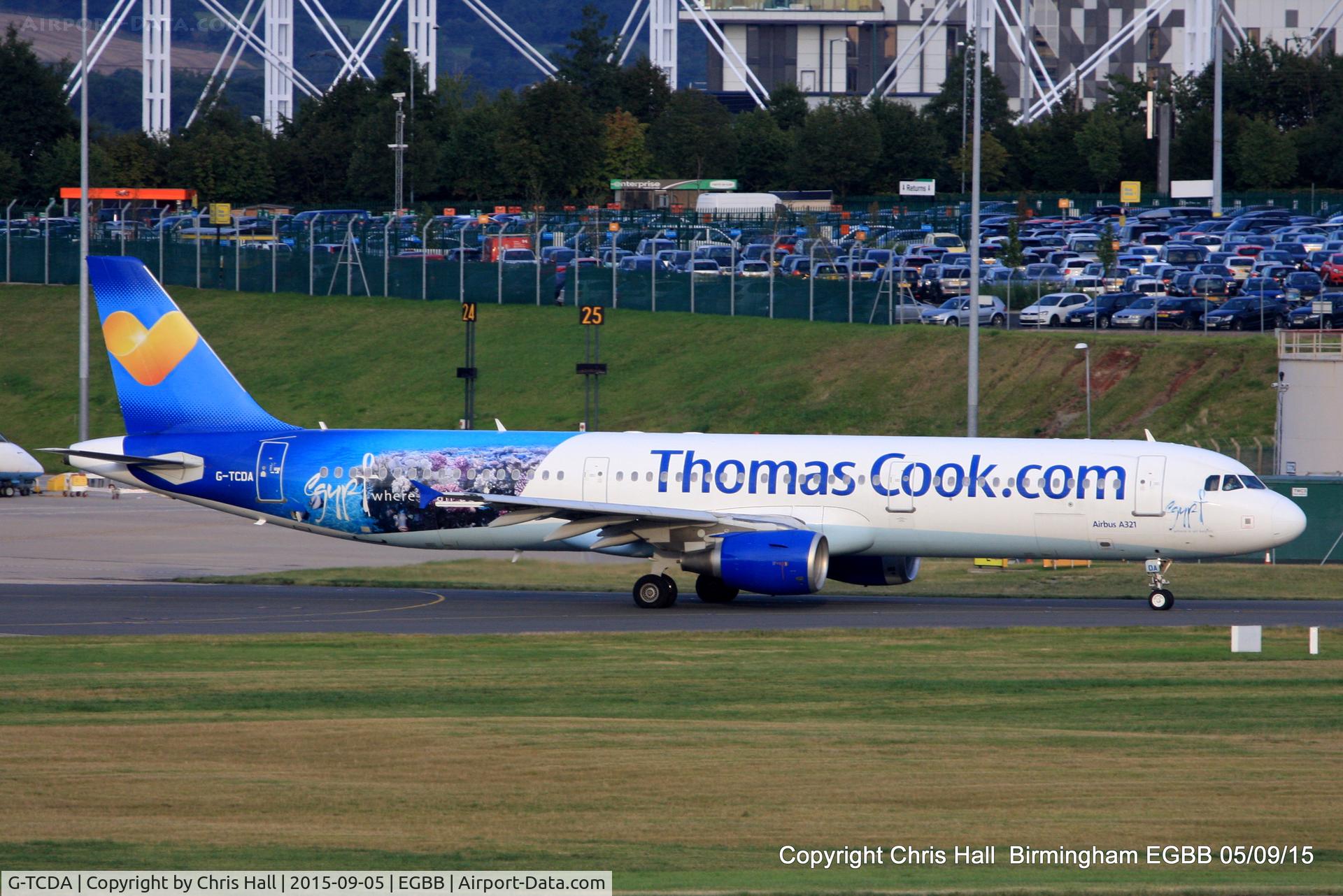 G-TCDA, 2003 Airbus A321-211 C/N 2060, Thomas Cook Airlines