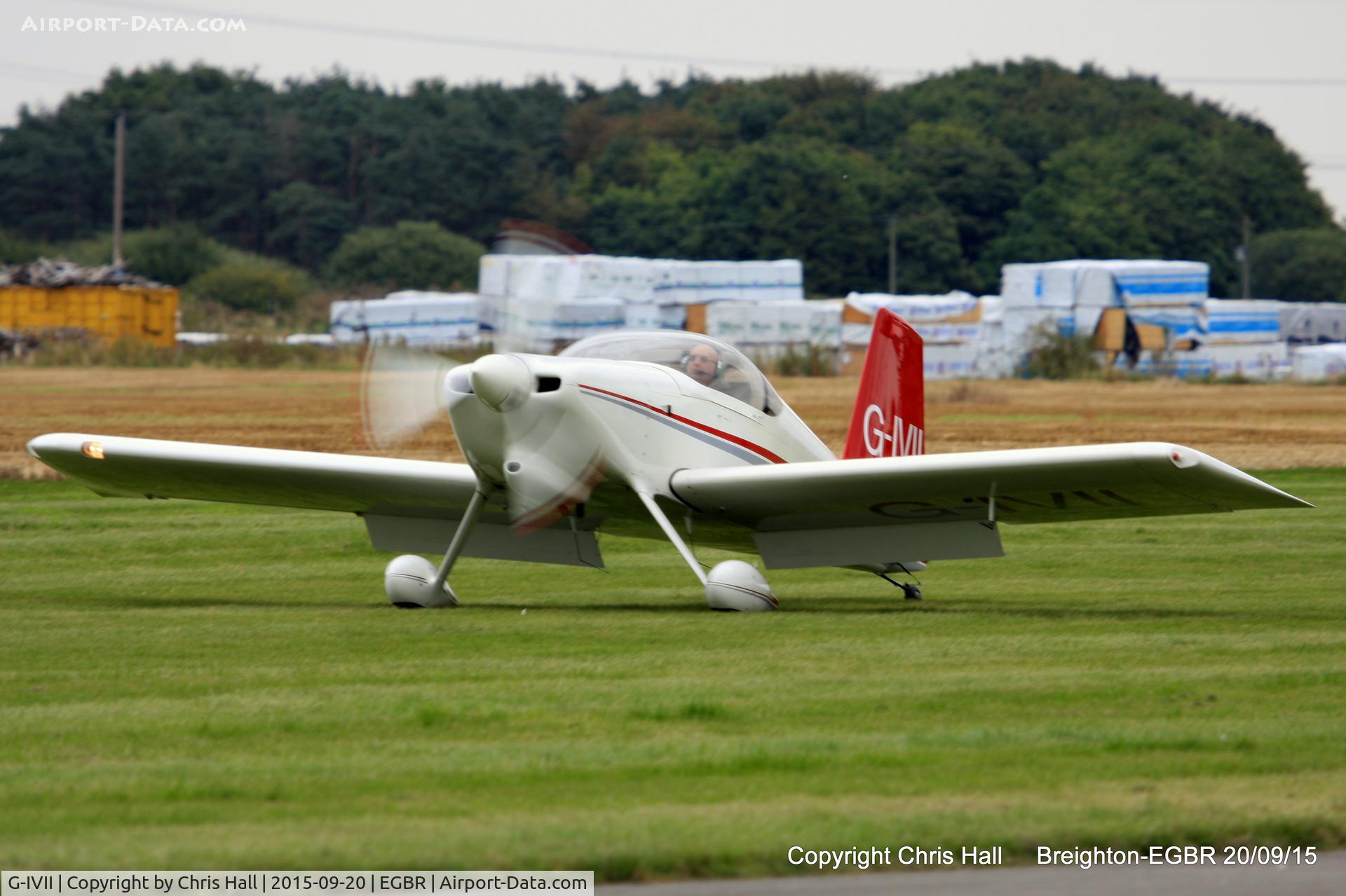 G-IVII, 2004 Vans RV-7 C/N PFA 323-14222, at Breighton's Heli Fly-in, 2015