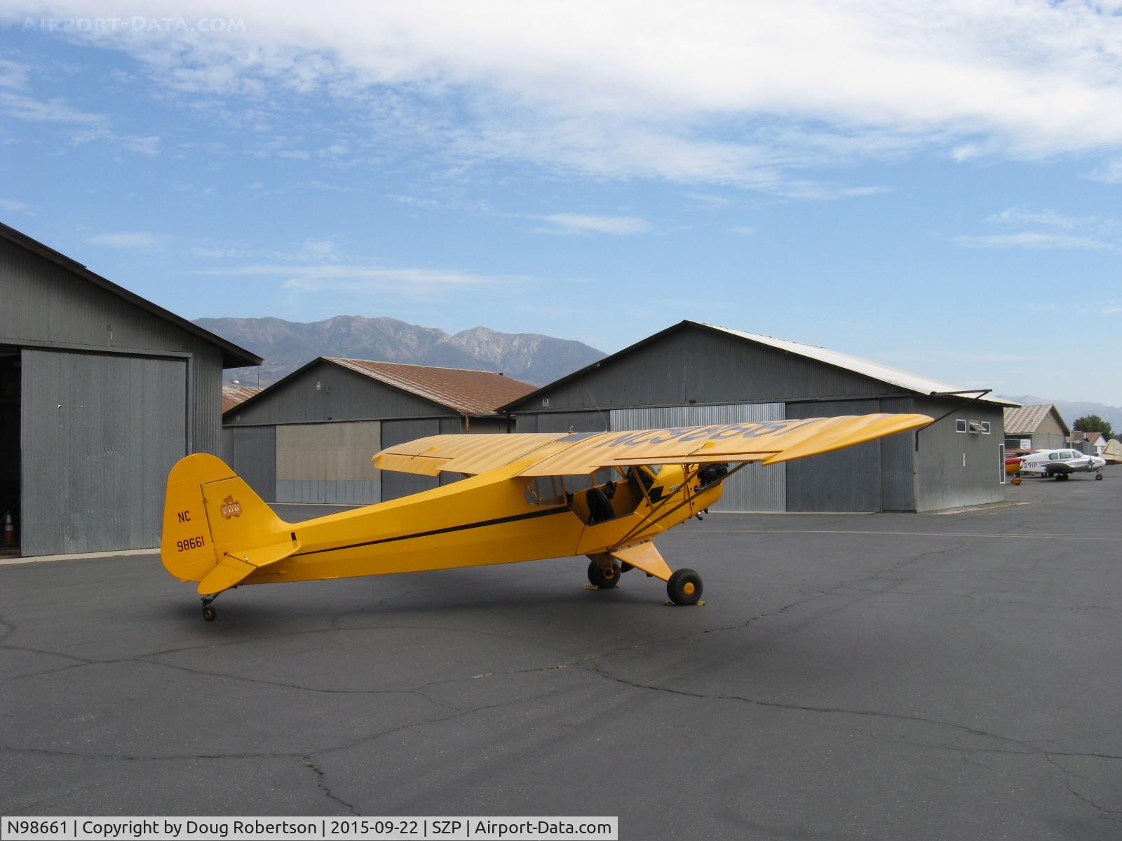 N98661, 1946 Piper J3C-65 Cub Cub C/N 18890, 1946 Piper J3C-65 CUB, Continental C75 75 Hp upgrade