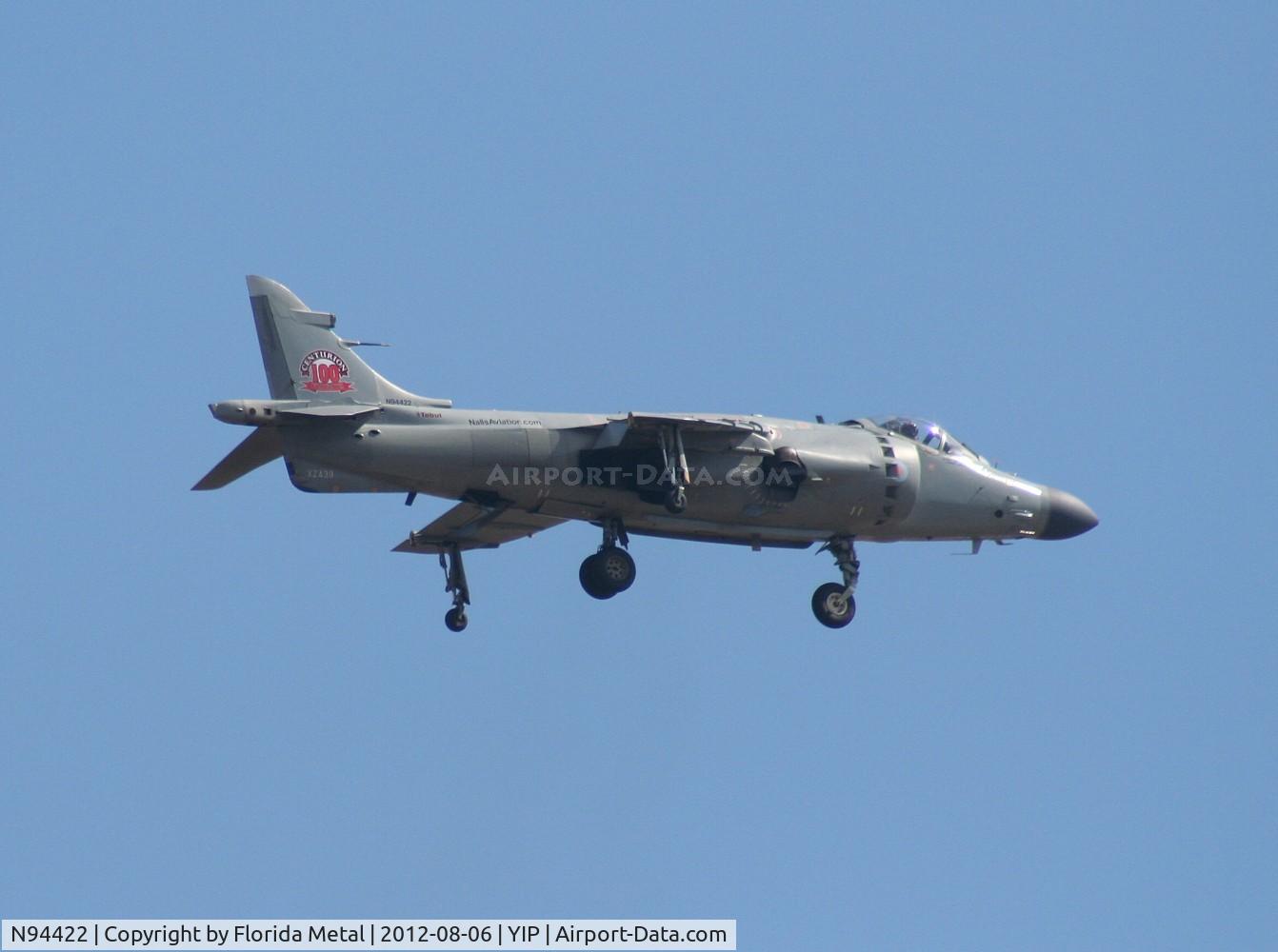 N94422, 1979 British Aerospace Sea Harrier F/A.2 C/N 41H-912002/DB2, Sea Harrier