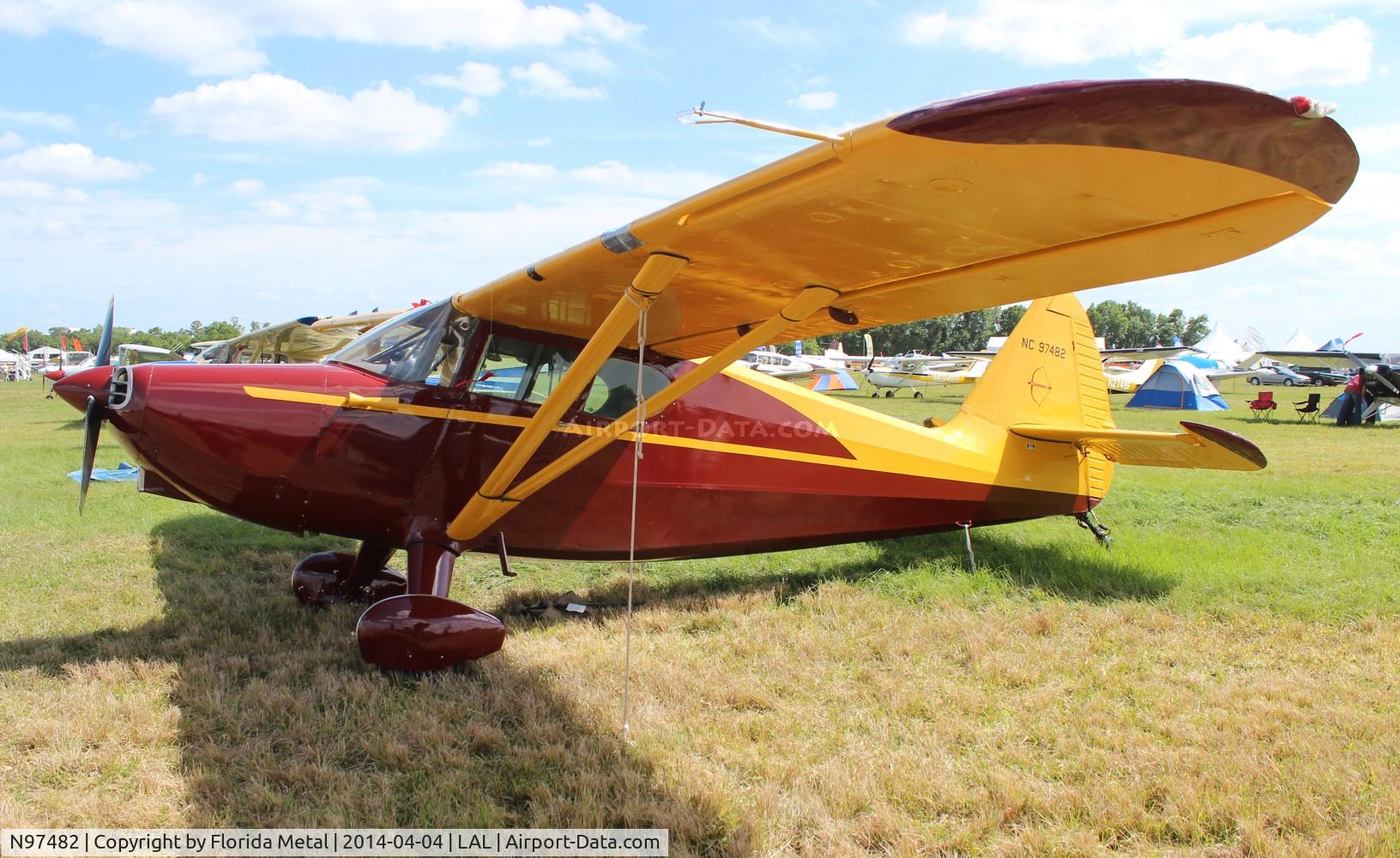 N97482, 1946 Stinson 108 Voyager C/N 108-482, Stinson 108