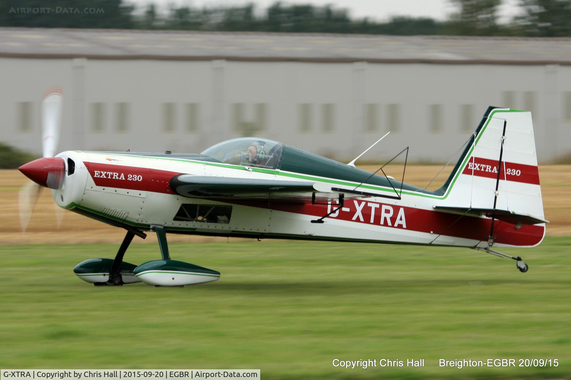 G-XTRA, 1987 Extra EA-230 C/N 12A, at Breighton's Heli Fly-in, 2015