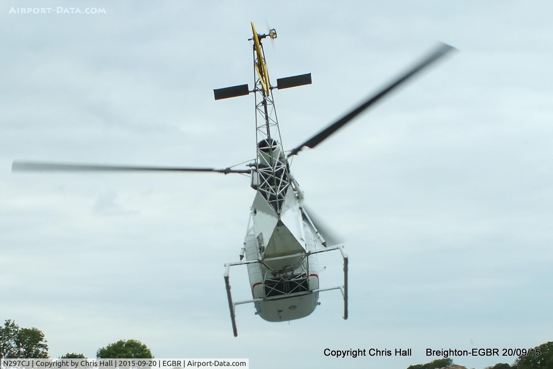 N297CJ, 1963 Sud Aviation SA-313B Alouette II C/N 1847, at Breighton's Heli Fly-in, 2015