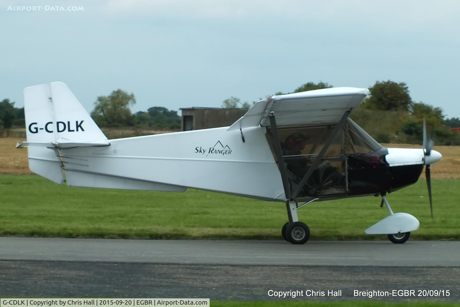 G-CDLK, 2005 Best Off Skyranger Swift 912S(1) C/N BMAA/HB/452, at Breighton's Heli Fly-in, 2015