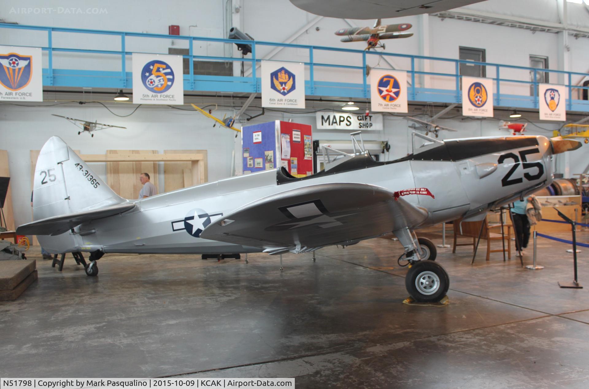 N51798, 1997 Air Creation GTE C/N AC 52637, Fairchild PT-19A