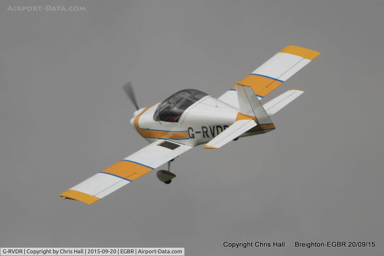 G-RVDR, 2001 Vans RV-6A C/N PFA 181A-13098, at Breighton's Heli Fly-in, 2015